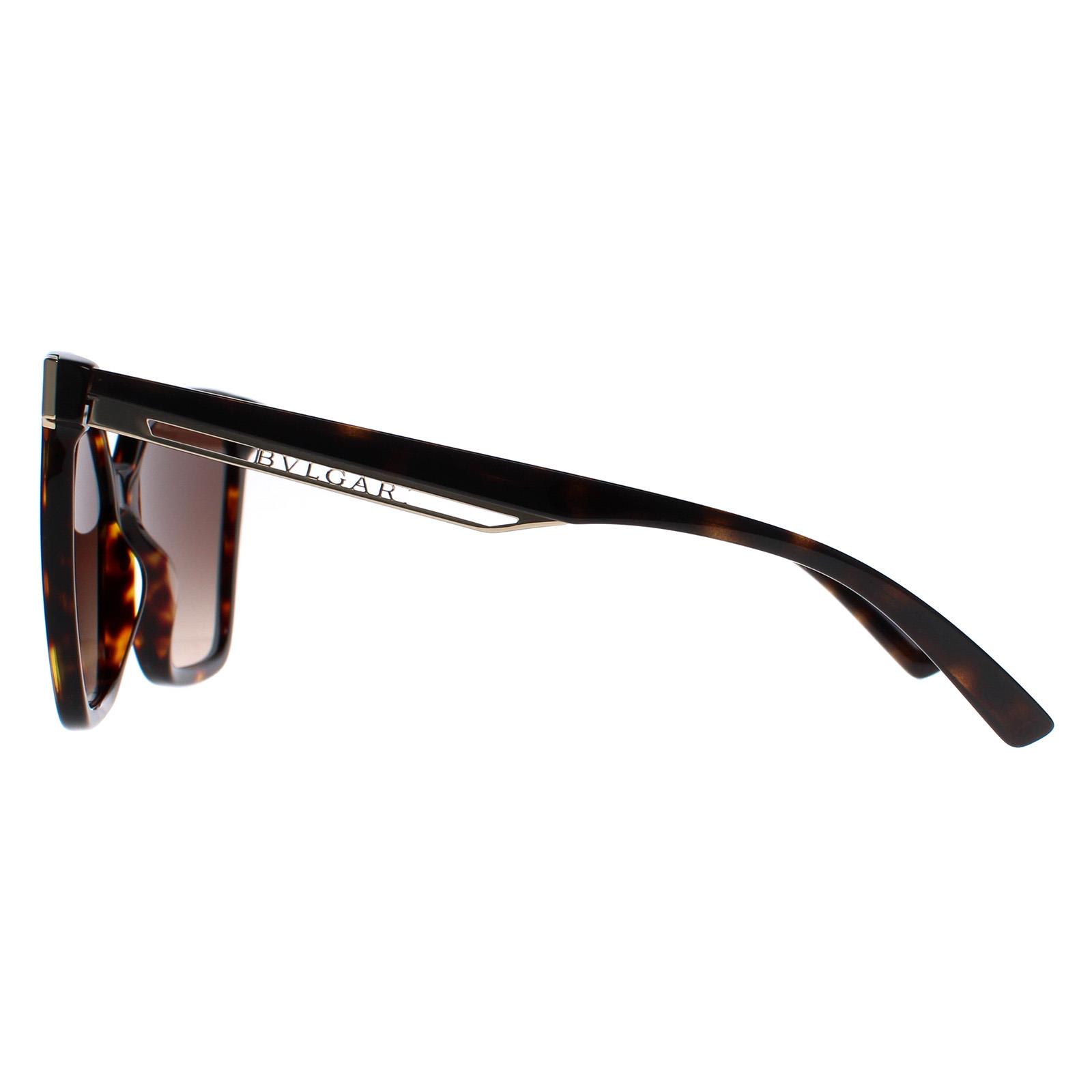Brown Bvlgari Brown Butterfly Havana Brown Gradient BV8253, Image 3 of 6