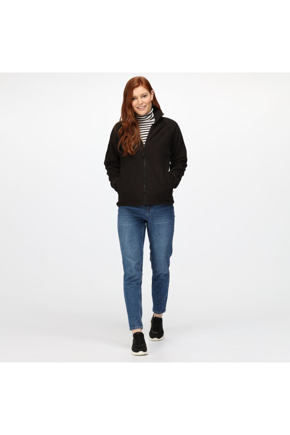 Black Fleece Jacket, Image 4 of 4
