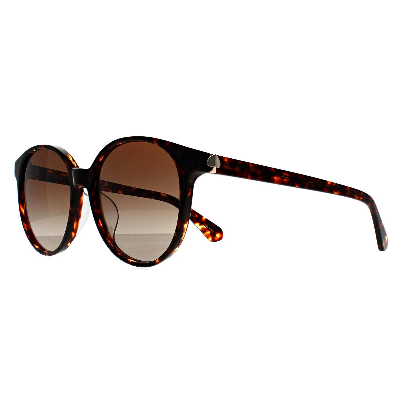 Brown Kate Spade Brown Round Havana Brown Gradient Eliza/F/S, Image 2 of 3
