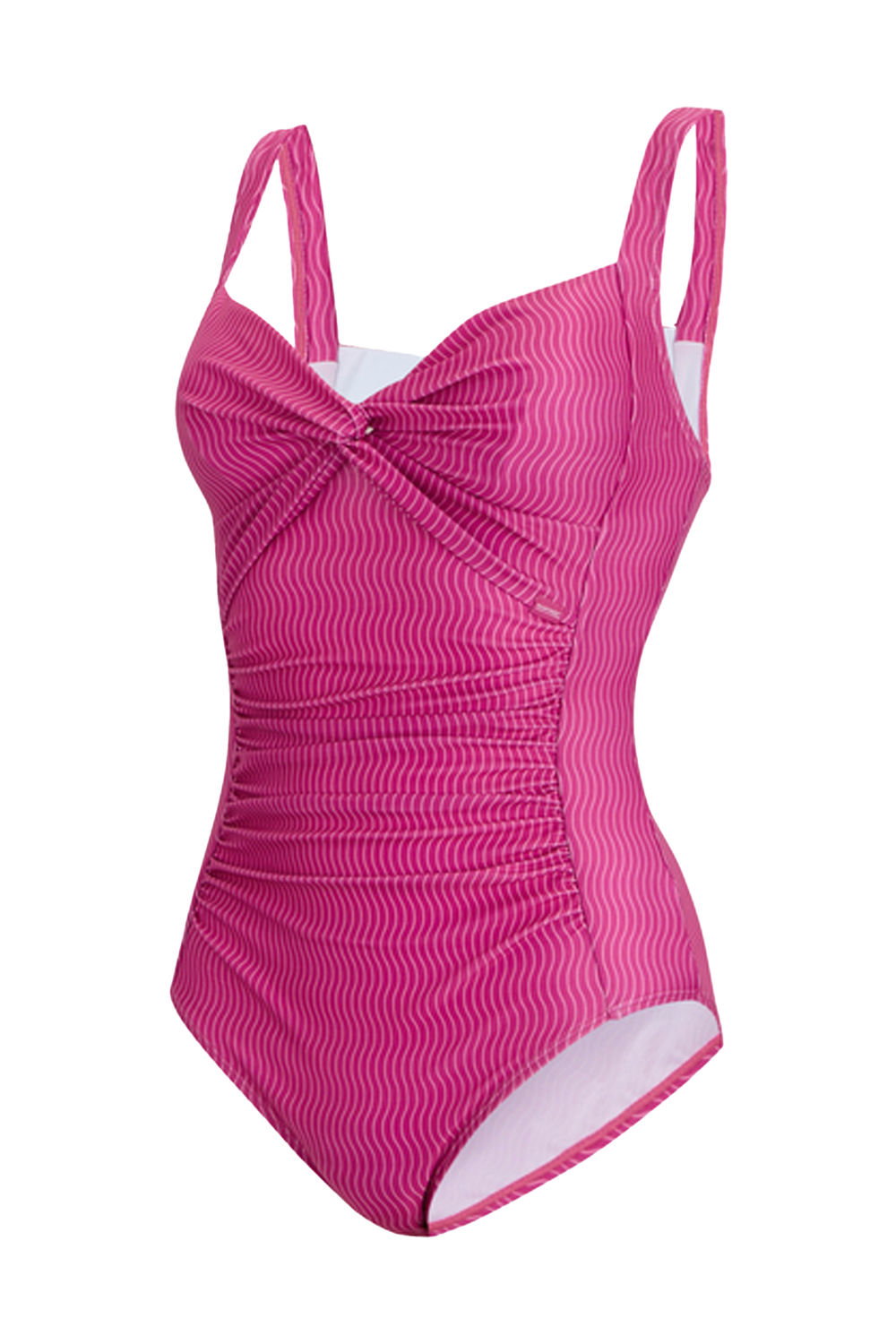 Pink Sakari Retro Tummy Control Swimsuit, Image 3 of 3