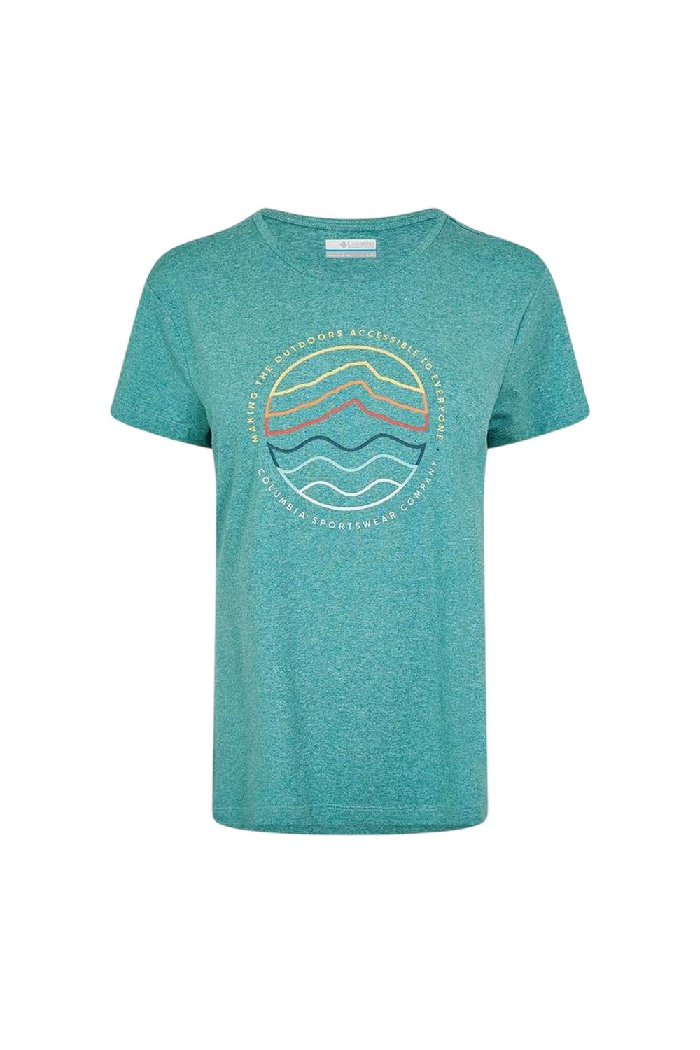 Teal Sloan Ridge Graphic Print TShirt, Image 2 of 3