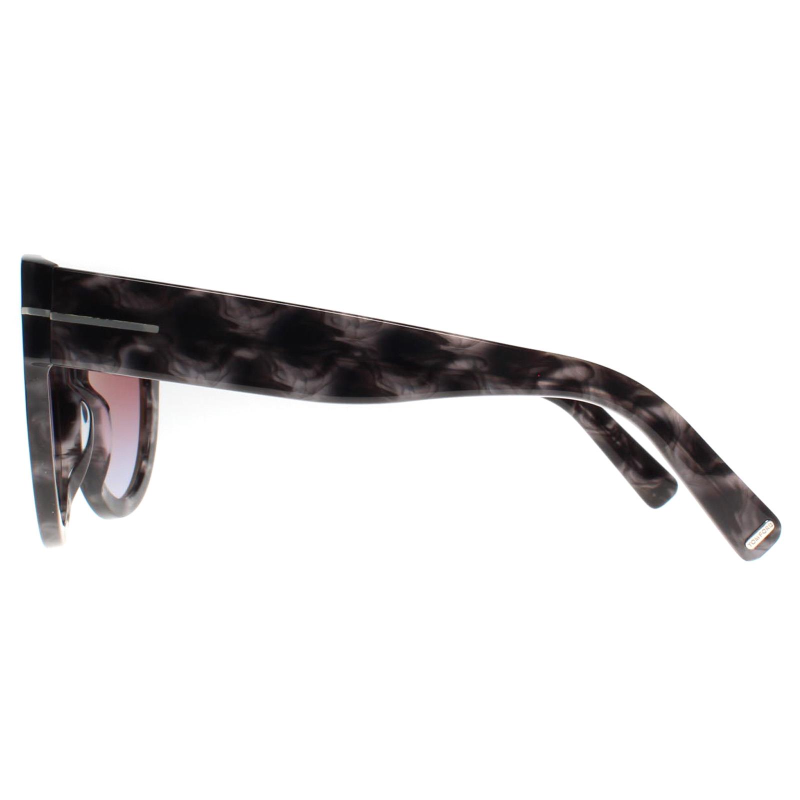 Brown Cat Eye Havana Marble Violet Gradient Lucilla FT1063, Image 3 of 3