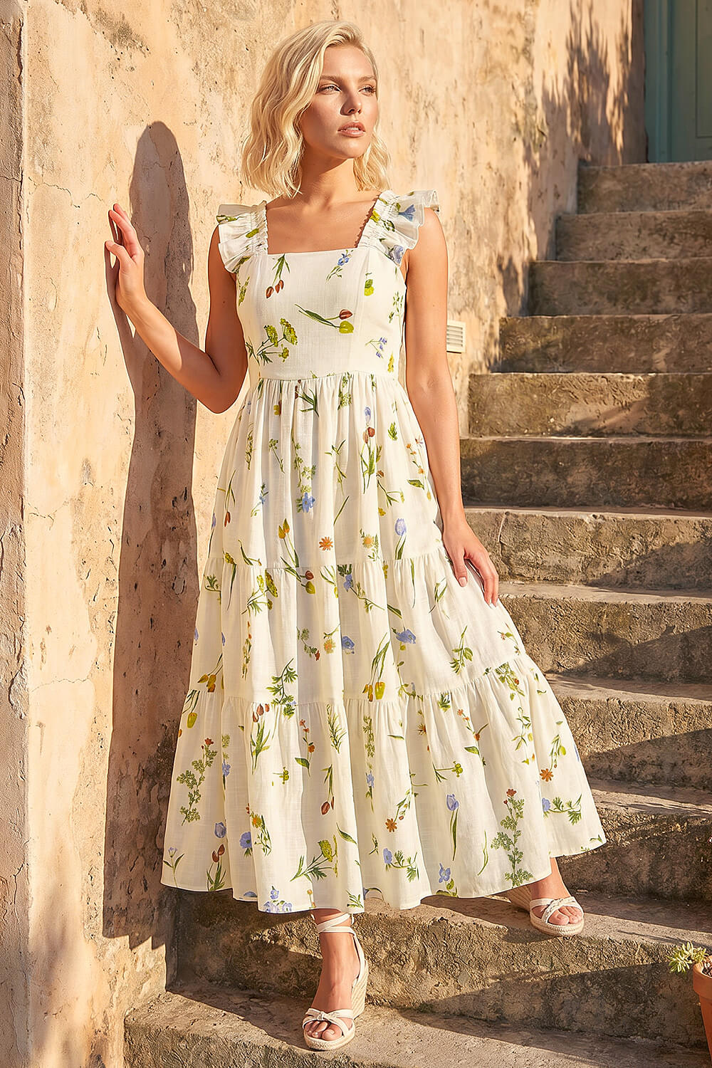 maxi green slip dress Green Jacquard A-Line Slip Maxi Dress