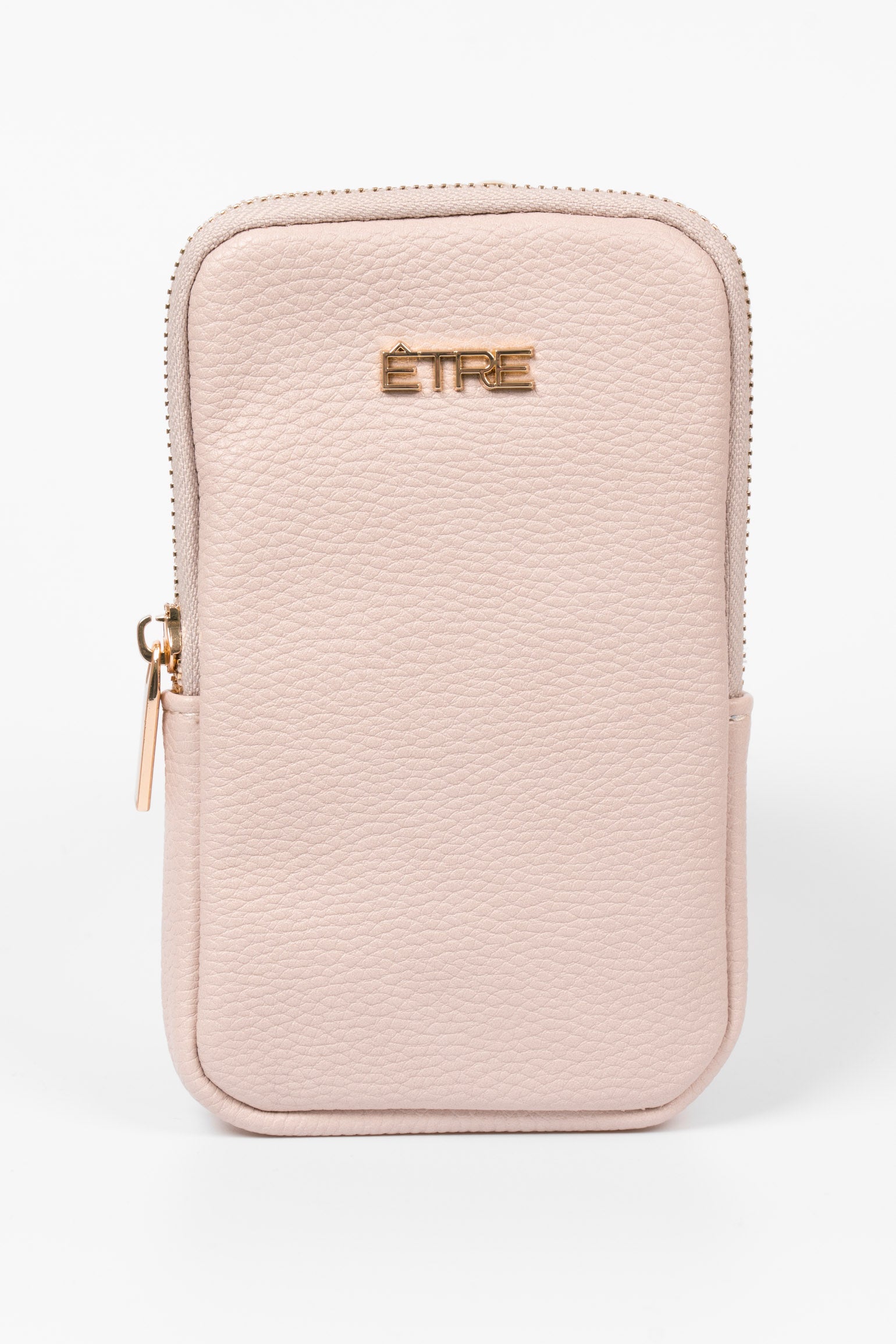 Beige Etre Beige Faux Leather Glasses Case, Image 1 of 3