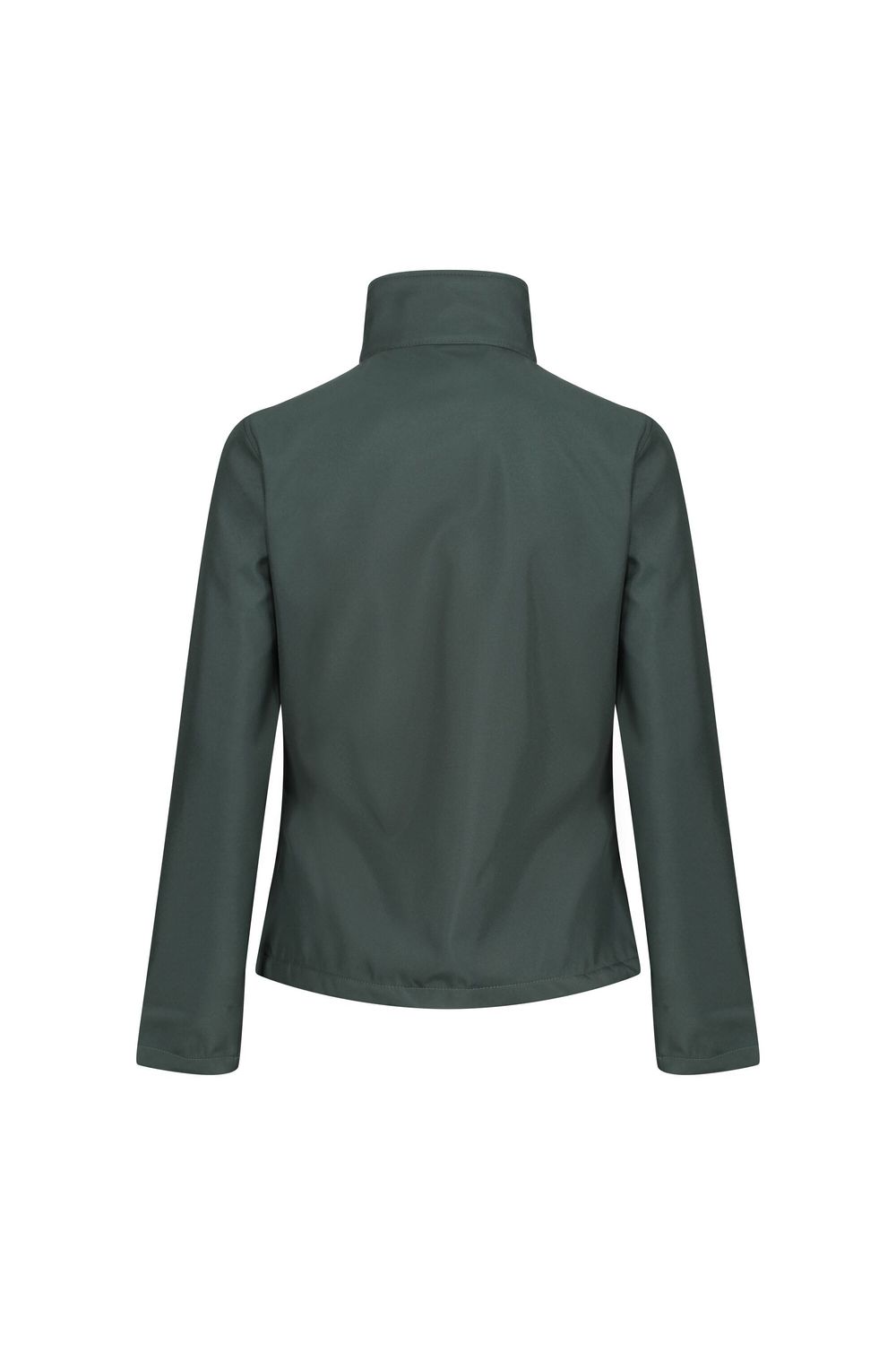 Dark Green Standout  Ablaze Printable Soft Shell Jacket, Image 3 of 5
