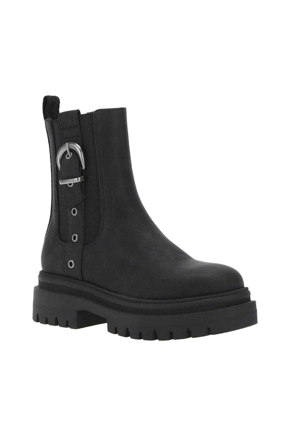 Black Dekko Buckle Ankle Boots, Image 1 of 6