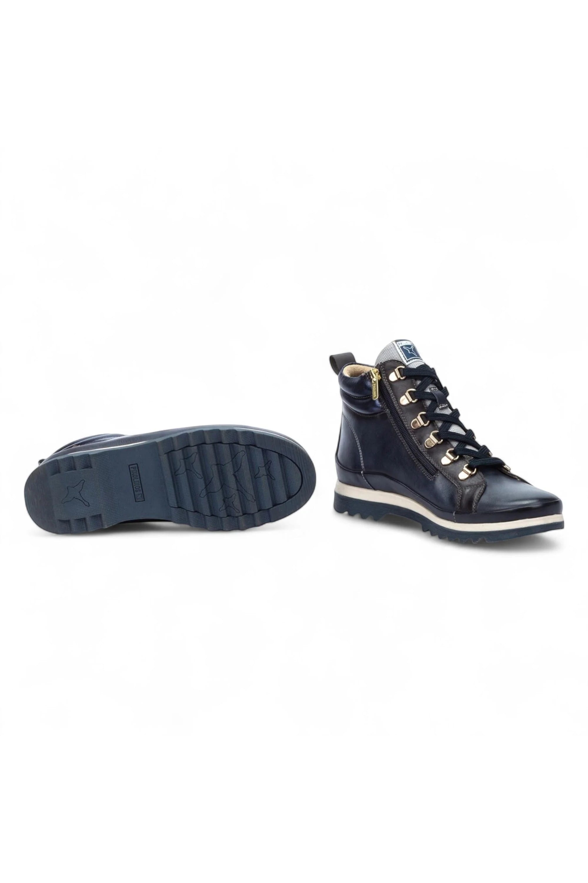 Blue Women’s Ankle Trainers Boots-W3W-8564, Image 7 of 8