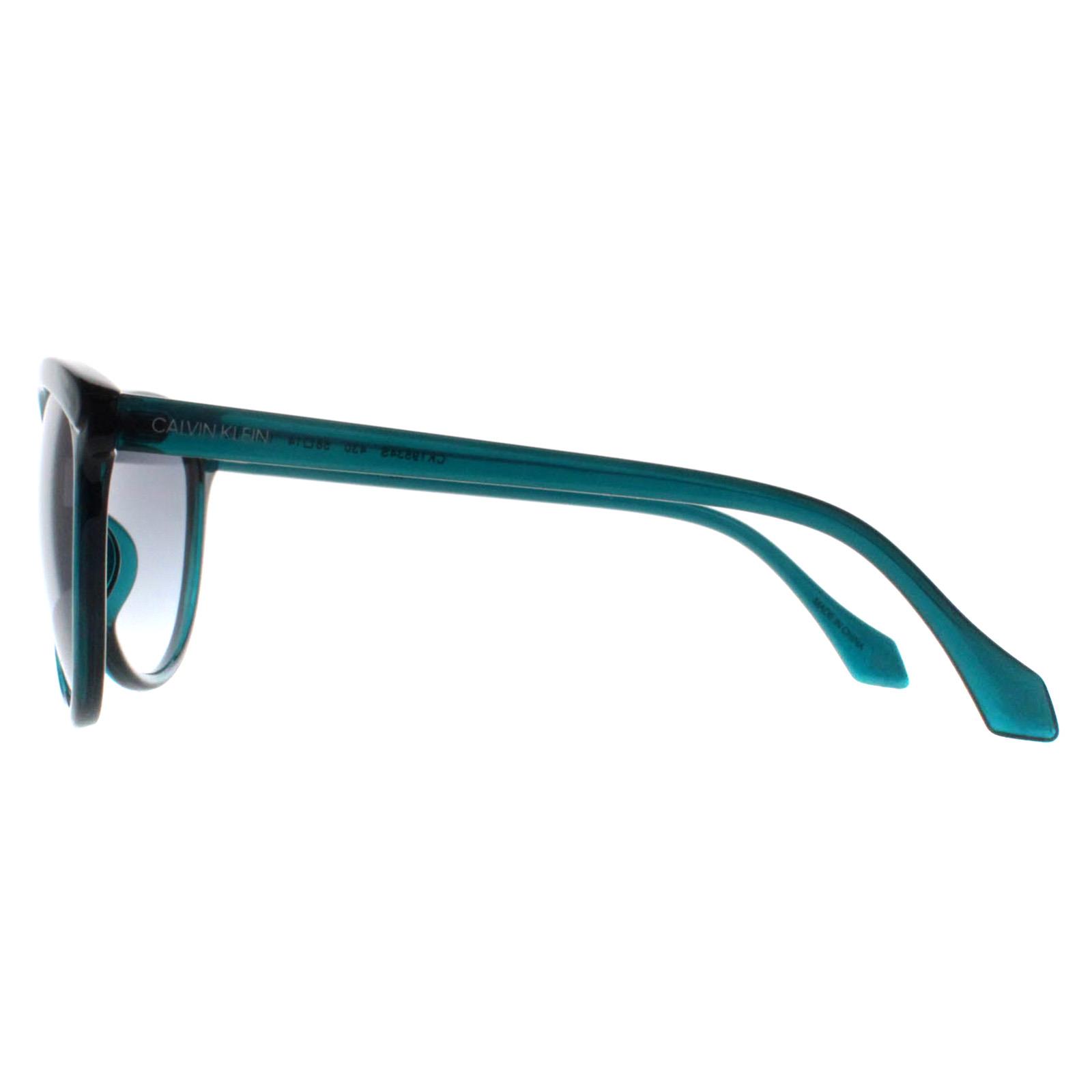Blue Cat Eye Crystal Teal Grey Gradient CK19534S, Image 3 of 4