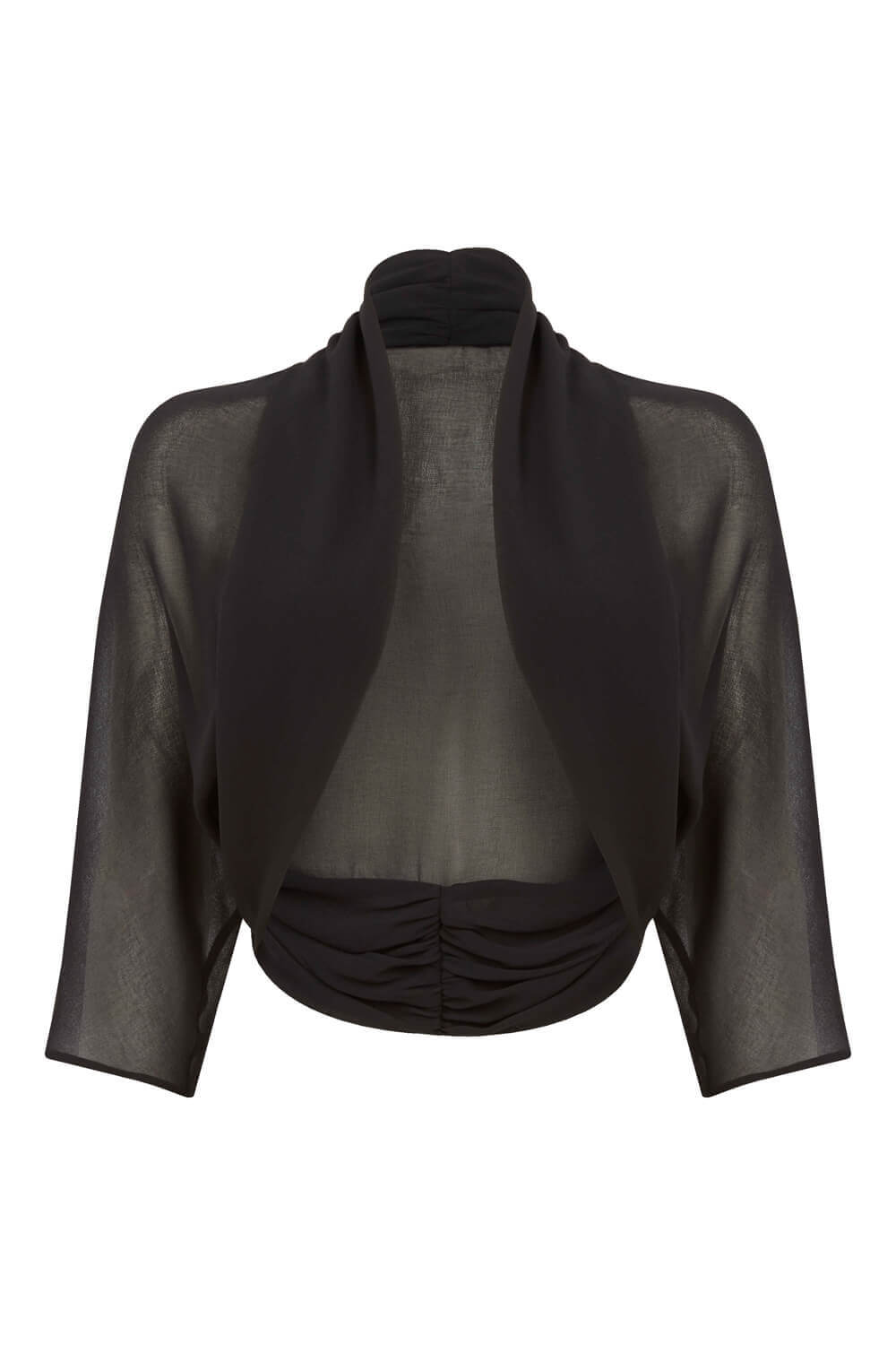 Black Chiffon Bolero, Image 5 of 4