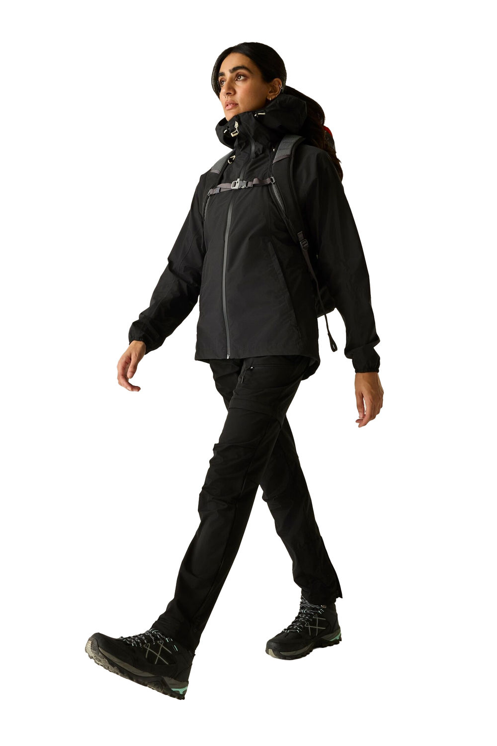 Black Dare 2B Black Melodic Pro ZipOff Trousers, Image 6 of 6
