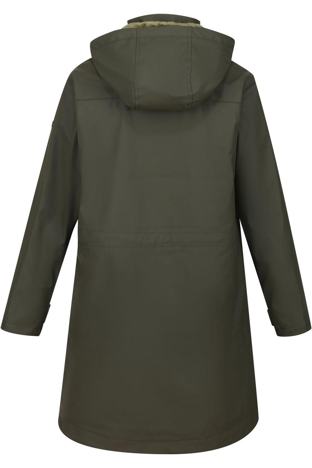 Khaki Fantine Baffled Padded Jacket, Image 2 of 6
