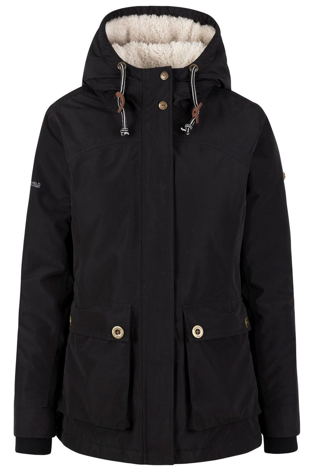Black Token Waterproof Jacket, Image 1 of 4