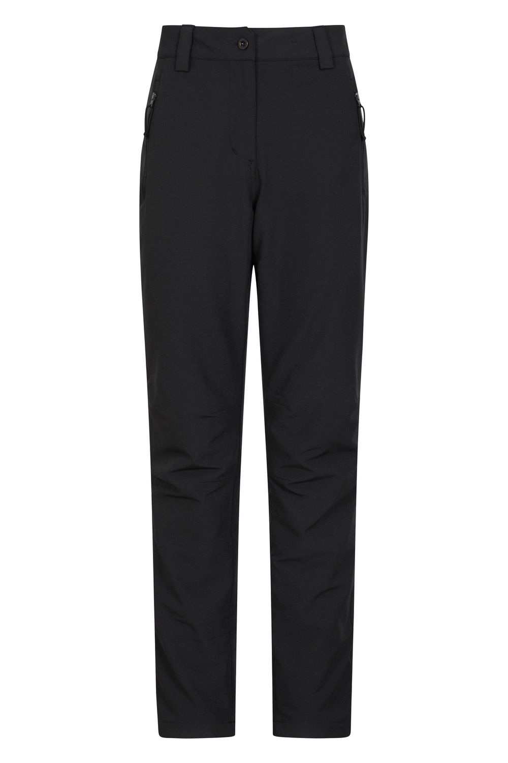 Black Arctic Ii Thermal Fleece Hiking Trousers