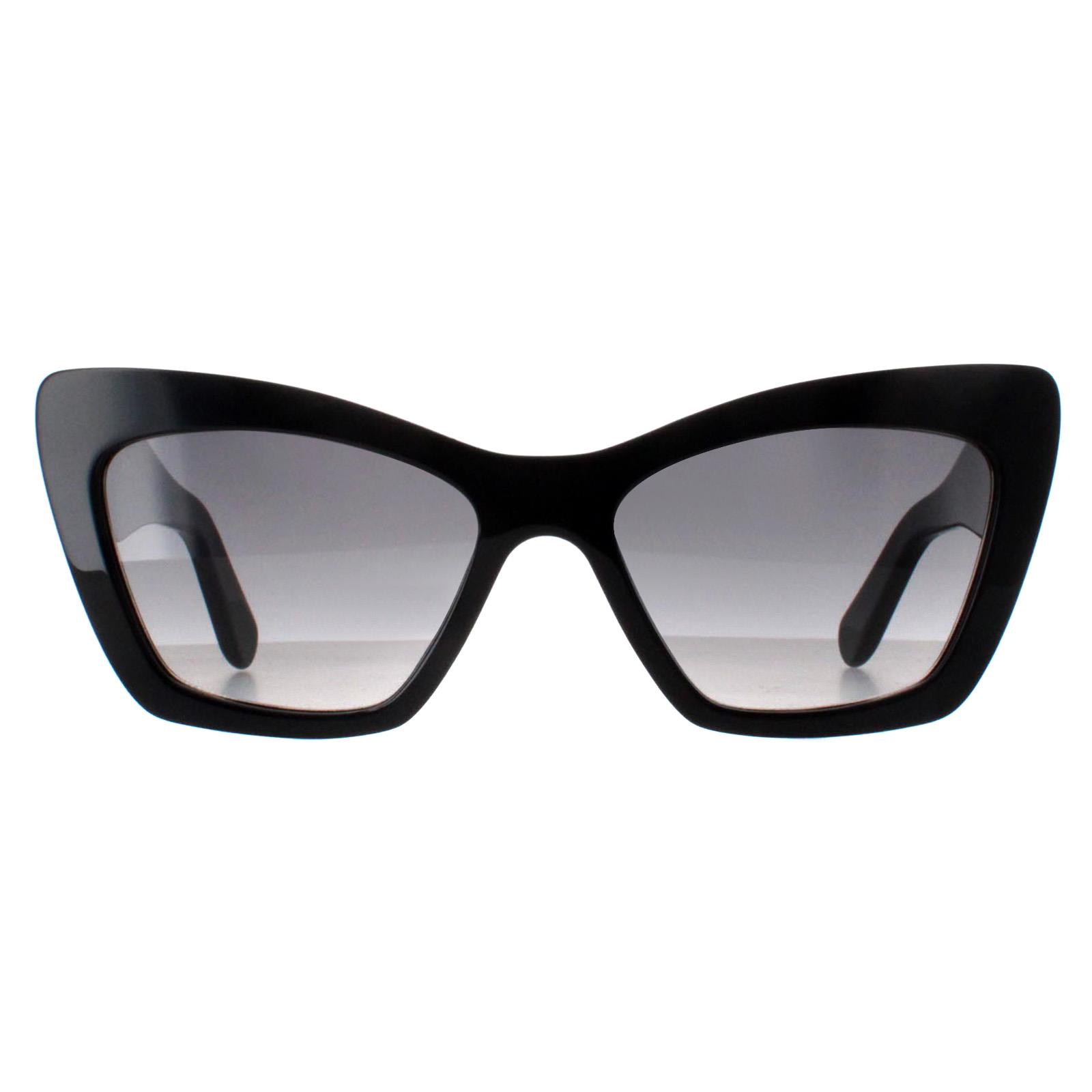 Black Salvatore Ferragamo Black Cat Eye Black Grey Gradient SF1081SE, Image 1 of 4