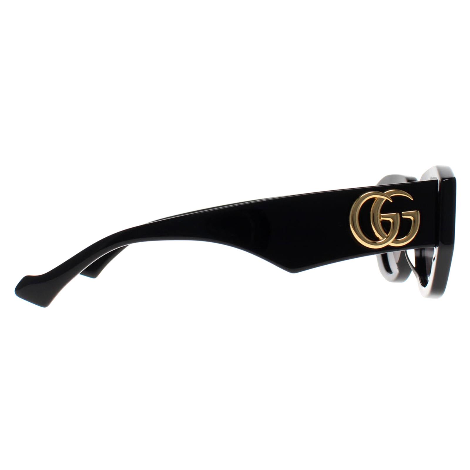 Black Cat Eye Shiny Black Grey GG1421S, Image 4 of 4