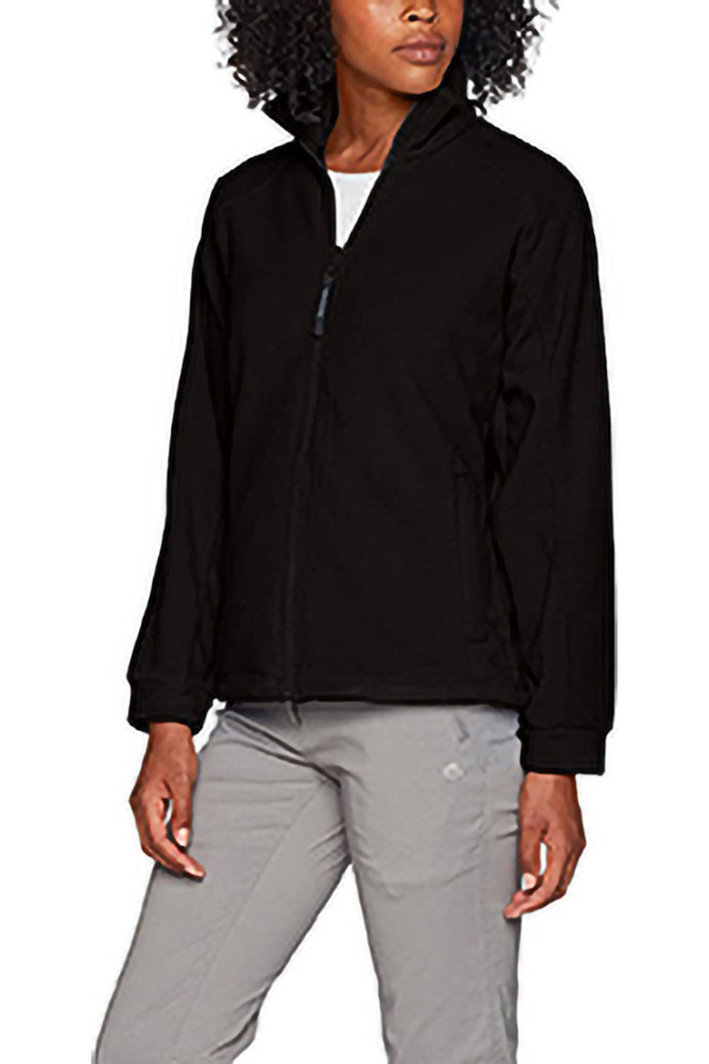 Black Thor III AntiPill Fleece Jacket, Image 3 of 3