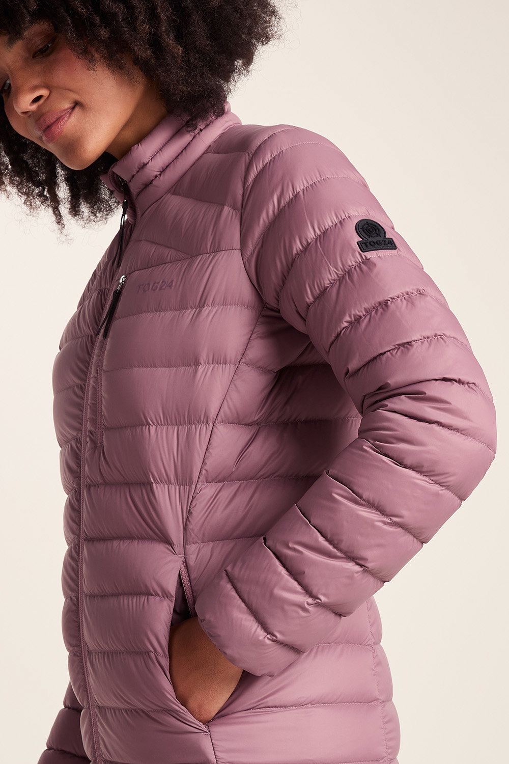 Mauve North RDS Certified Down Jacket, Image 5 of 5