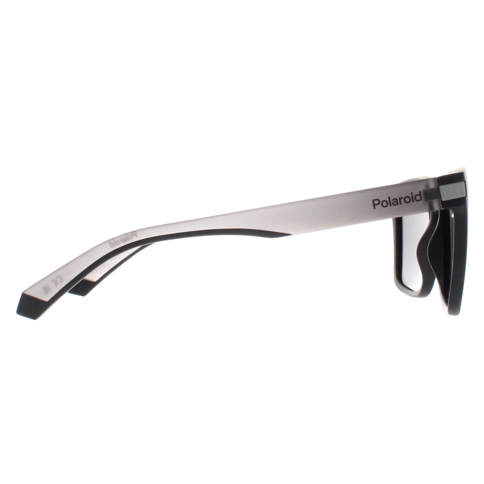 Black Polaroid Black Rectangle Matte Black Grey Grey Polarized PLD 2139/S, Image 4 of 4