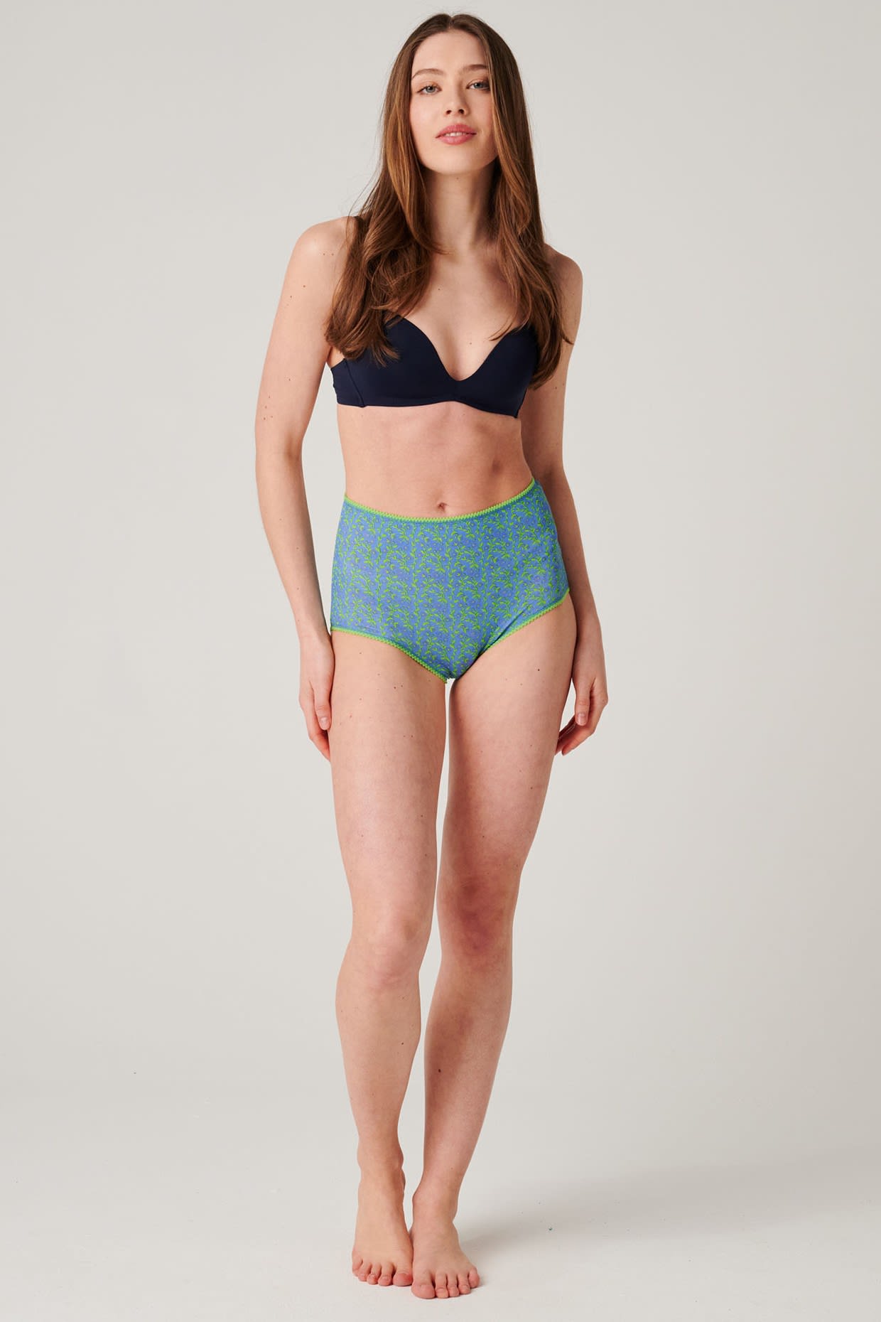 Multi Pack of Four "Boom Bloom!" Bamboo Full Briefs, Image 3 of 8