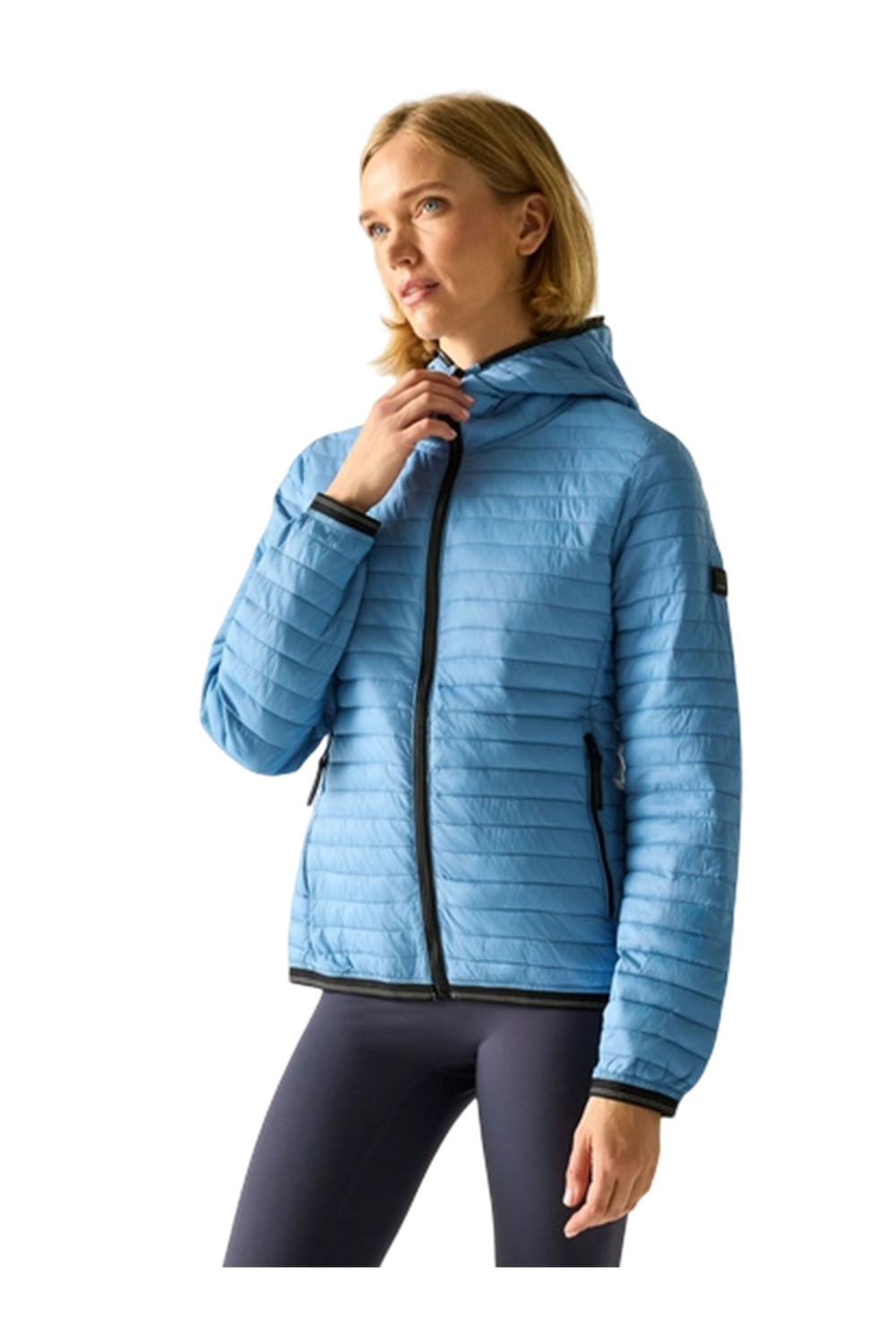 Light Denim Regatta Light Denim Rigain Quilted Jacket, Image 4 of 4