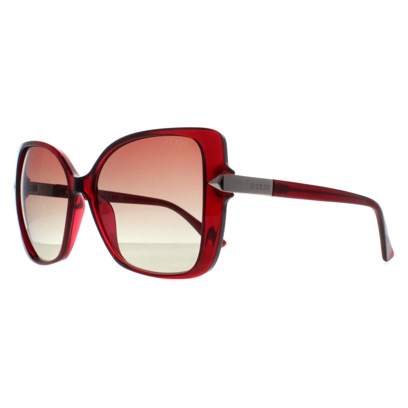 Red Butterfly Shiny Bordeaux Brown Gradient GU7820, Image 2 of 4