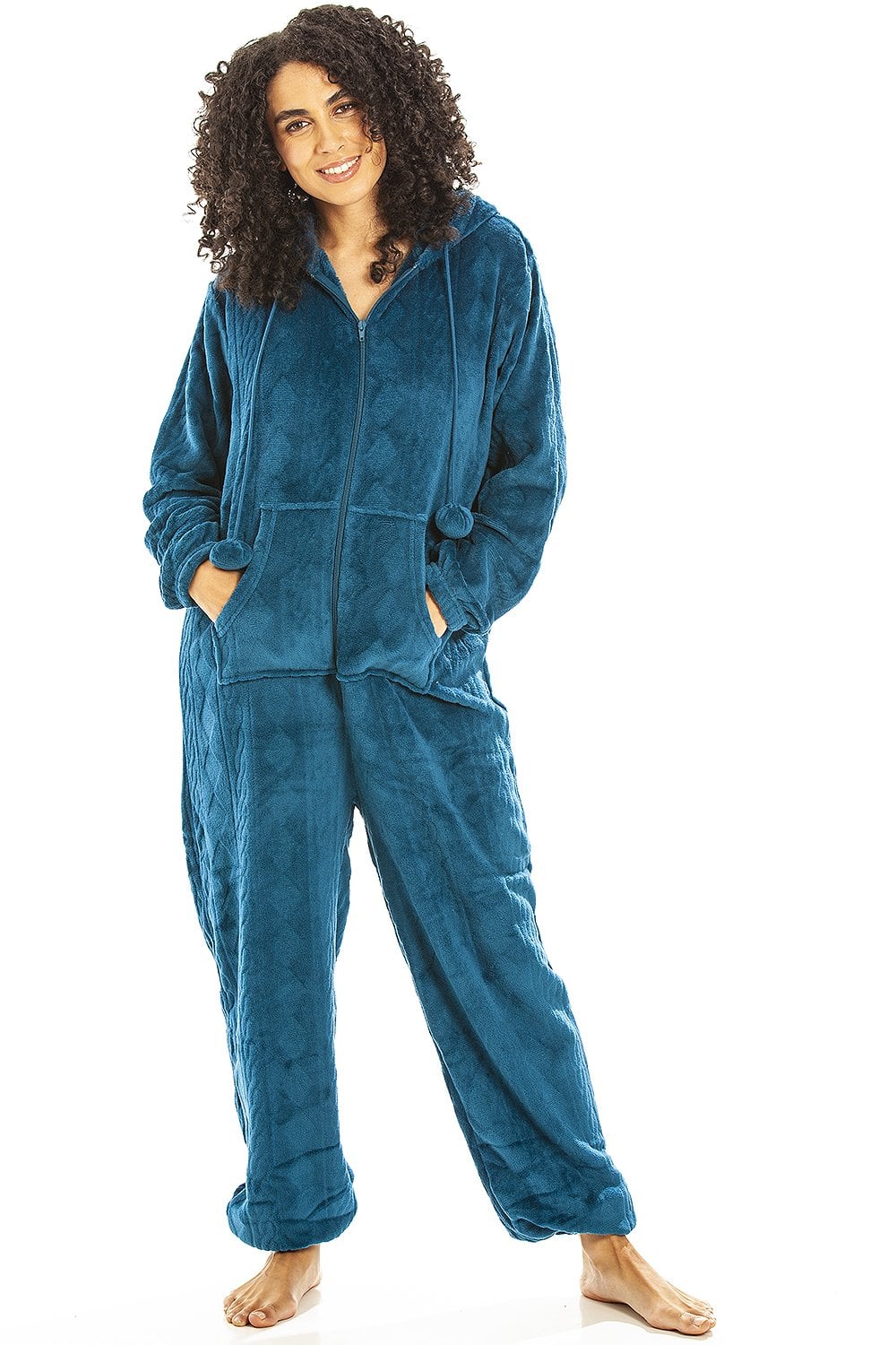 Jade Camille Lingerie Jade Supersoft Hooded Onesie, Image 1 of 5