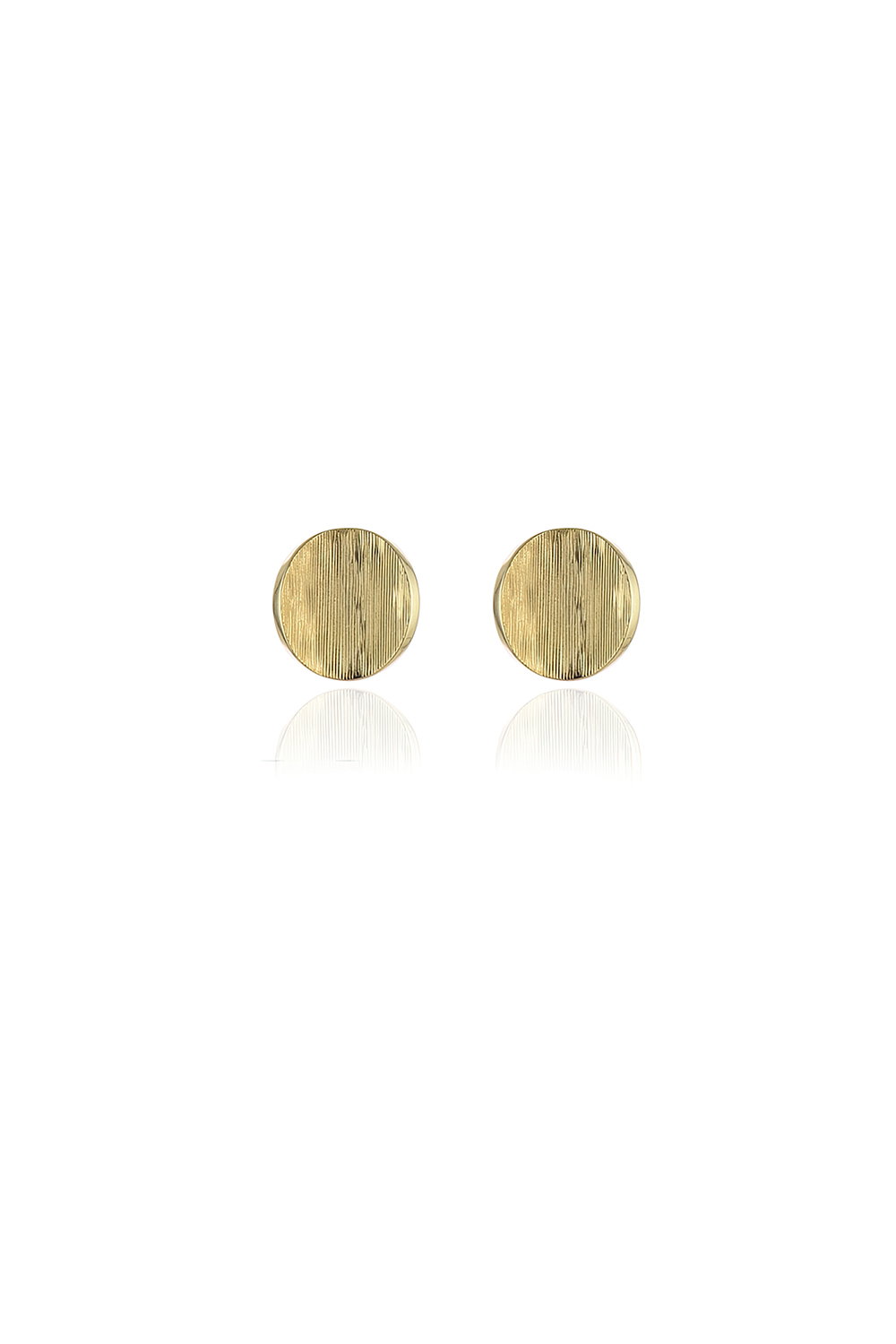 Gold Cachet London Caspain Gold Clip On Earrings, Image 1 of 3