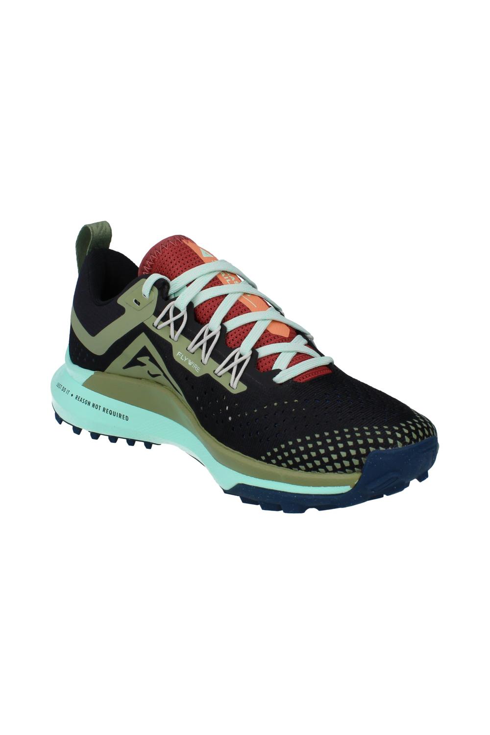 Black React Pegasus Trail 4 Running Trainers, Image 5 of 6