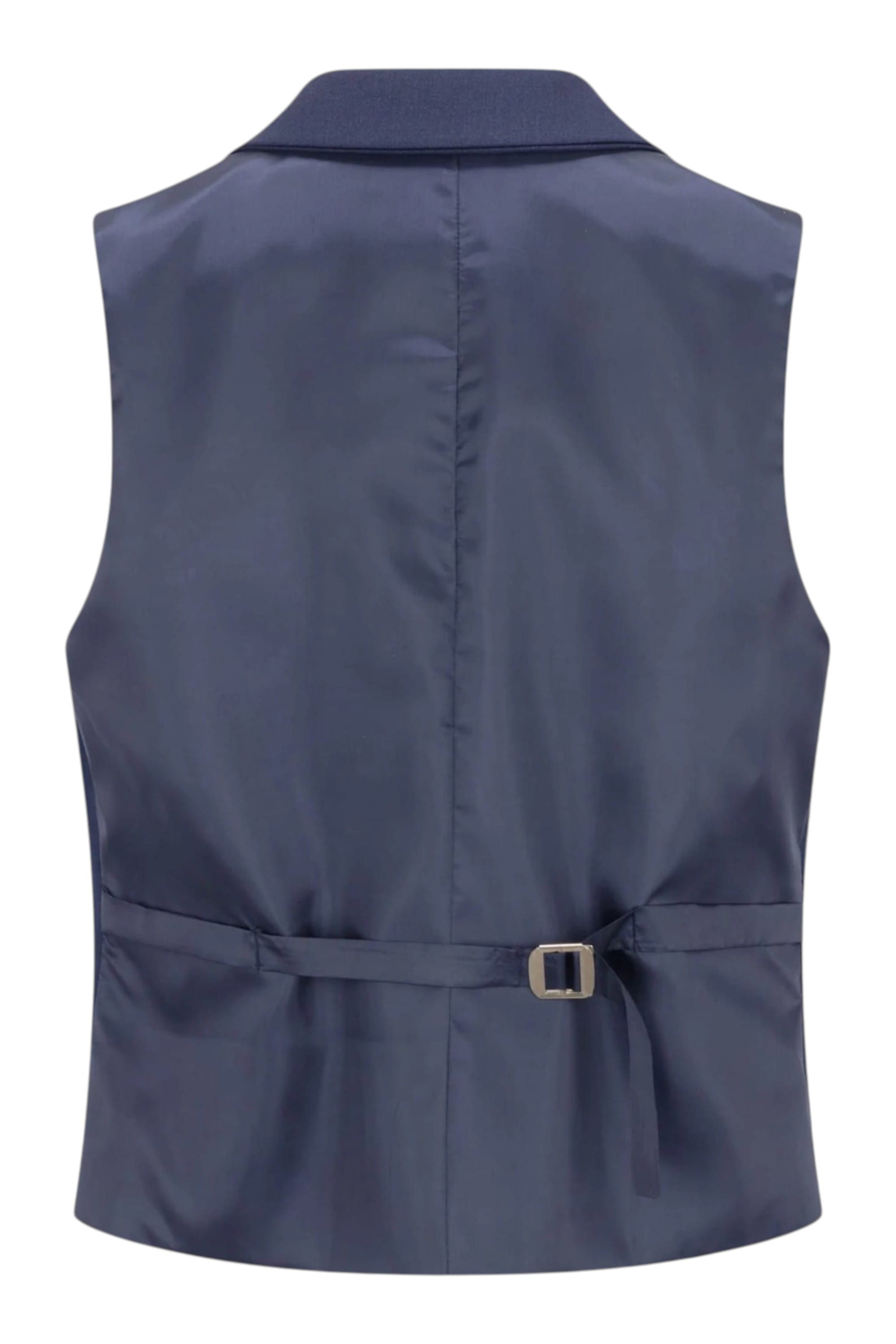 Navy Infinity Leather Navy Womens 3 Piece Plain Navy Formal Office Suit, Image 6 of 8