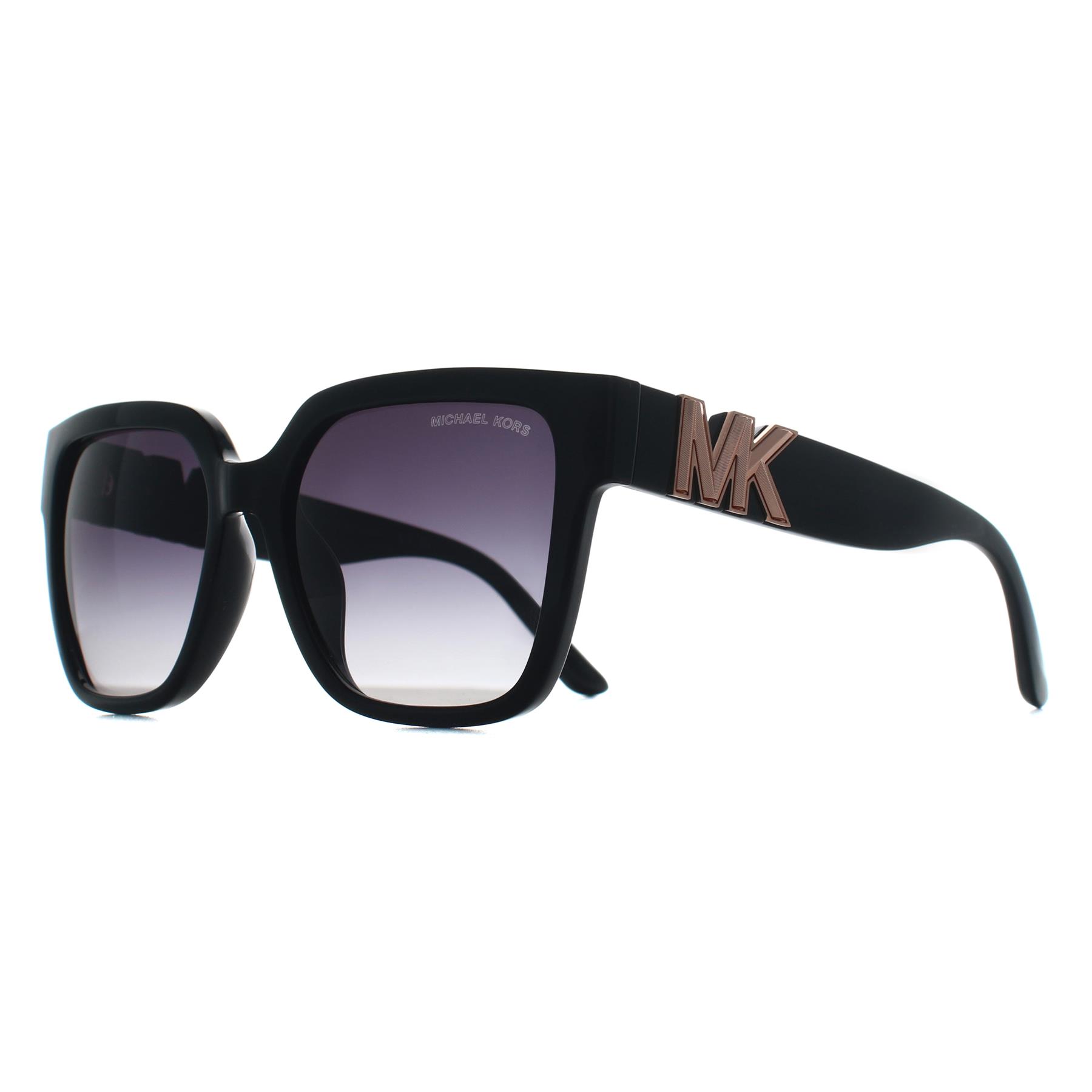 Black Michael Kors Black Square Black Grey Gradient Polarized MK2170U, Image 2 of 3