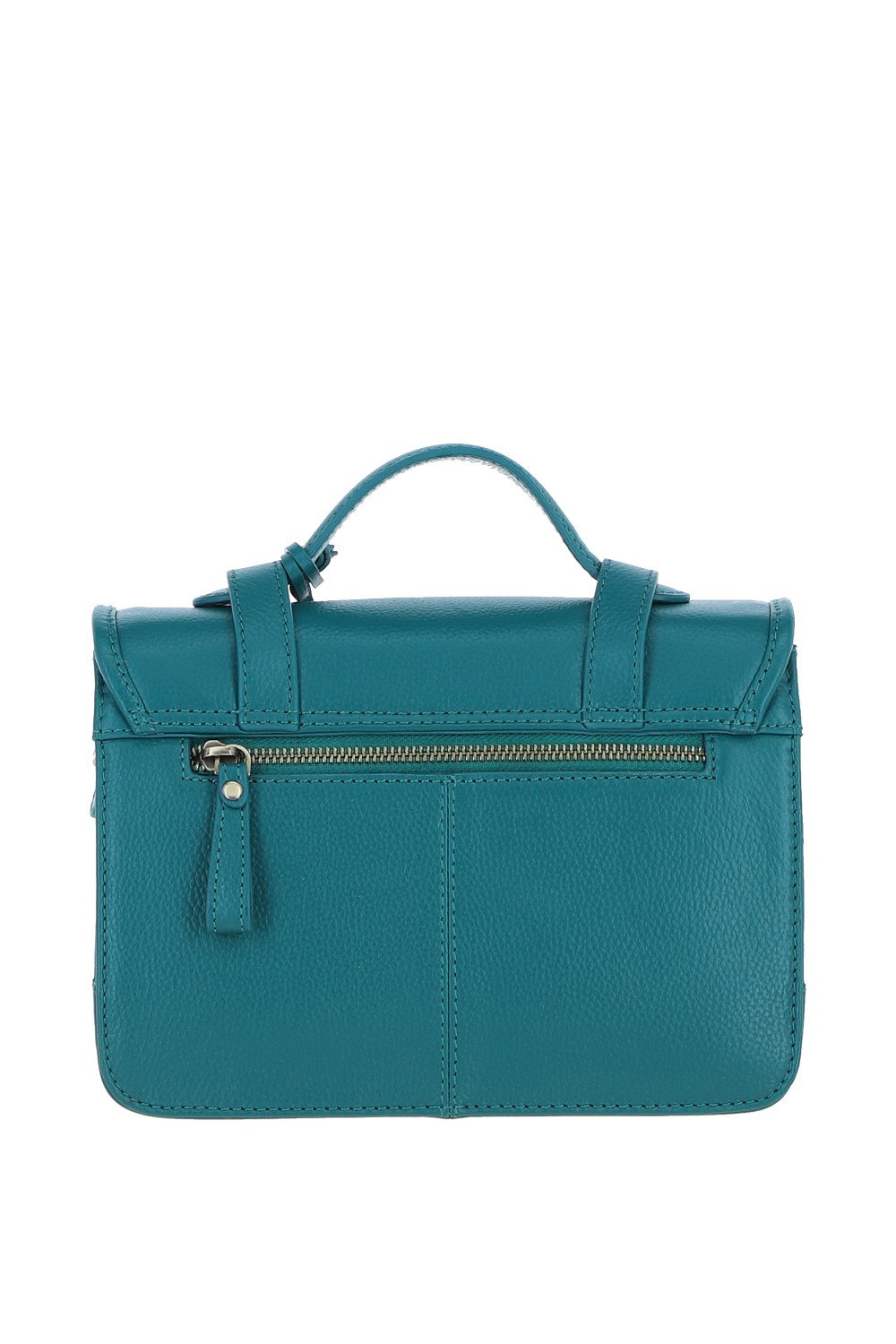 Green Ashwood Leather Green Stylish Real Leather Large Satchel Bag, Image 3 of 4