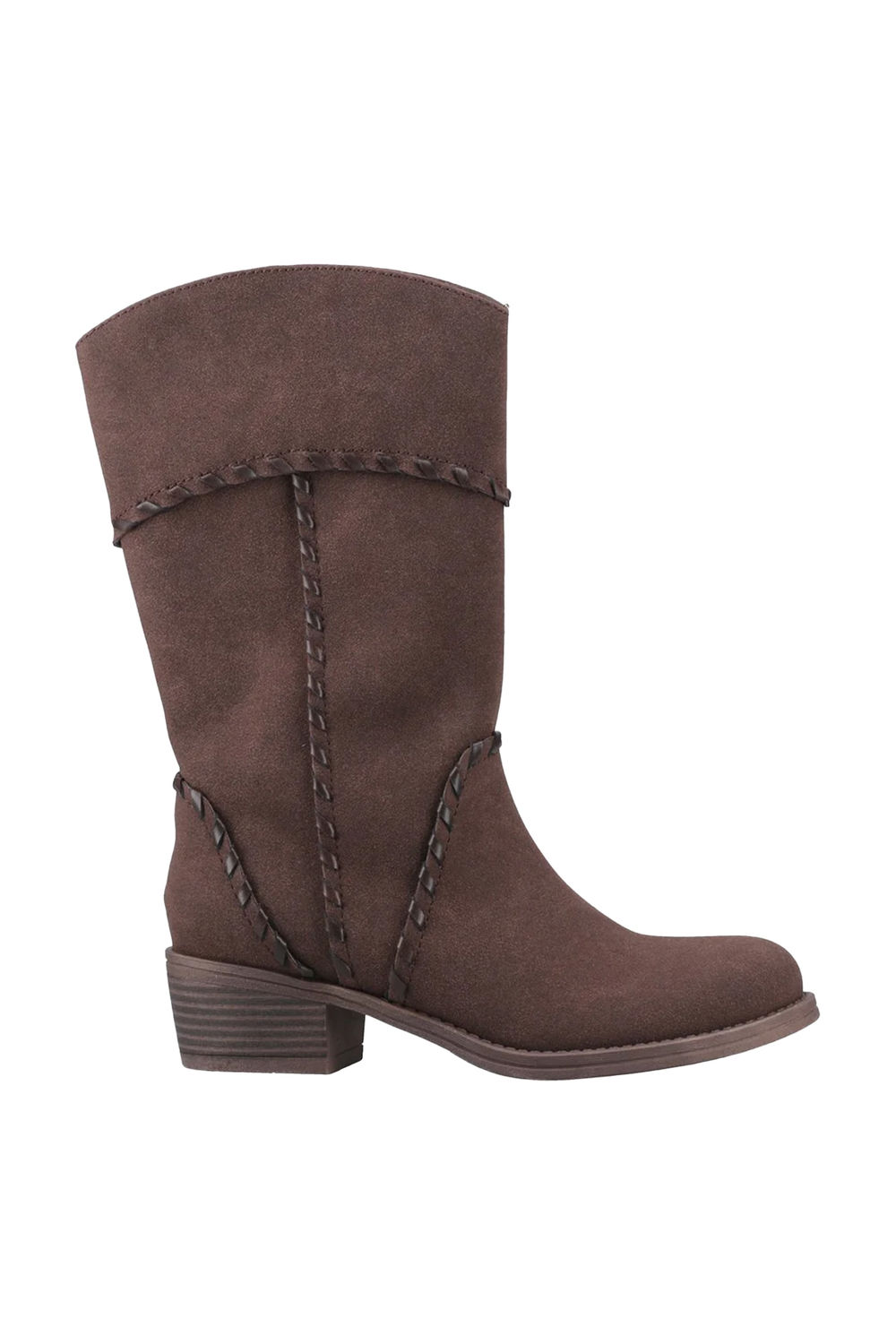 Dark Brown Rowdy Cowboy Boots, Image 4 of 5