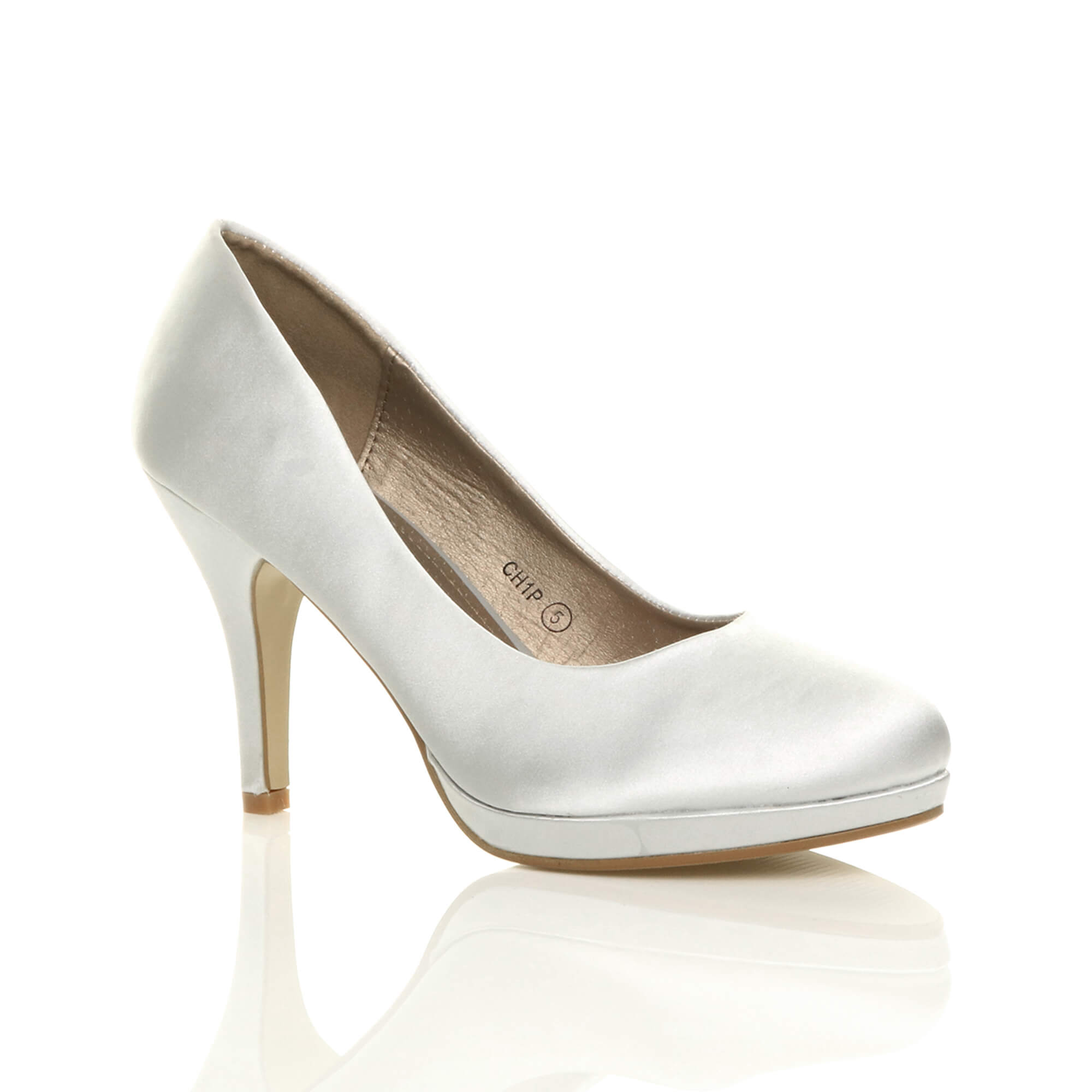 Pink High Heel Wedding Bridal Court Shoes