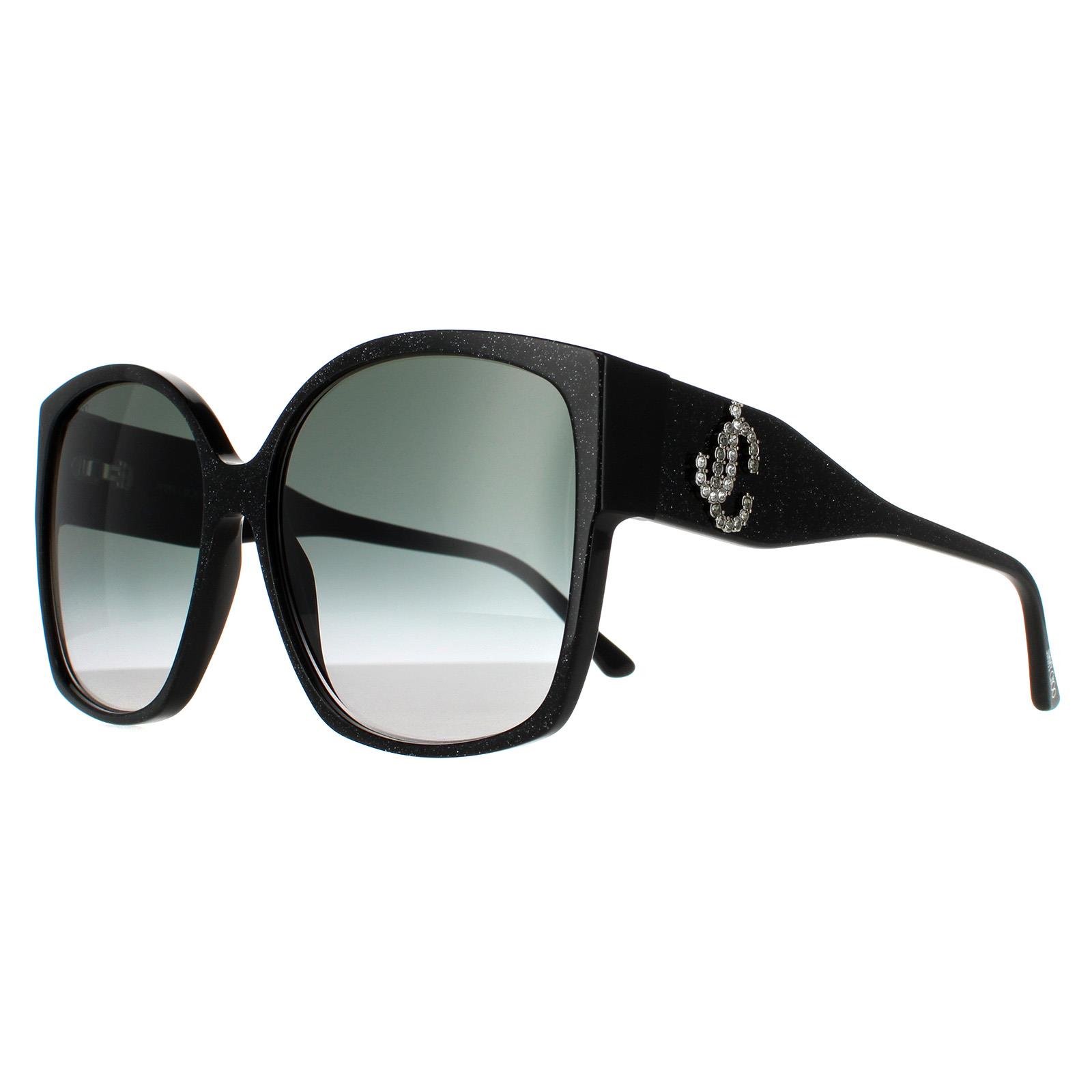 Black Jimmy Choo Black Square Black Dark Grey Gradient 90041091, Image 2 of 4