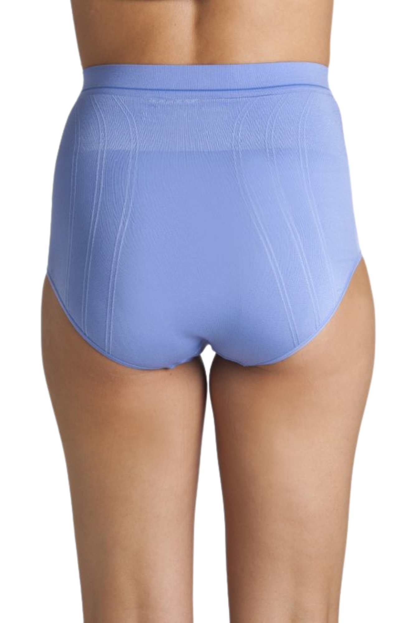 Blue 2 Pack Seamless High Waist Briefs, Image 3 of 4