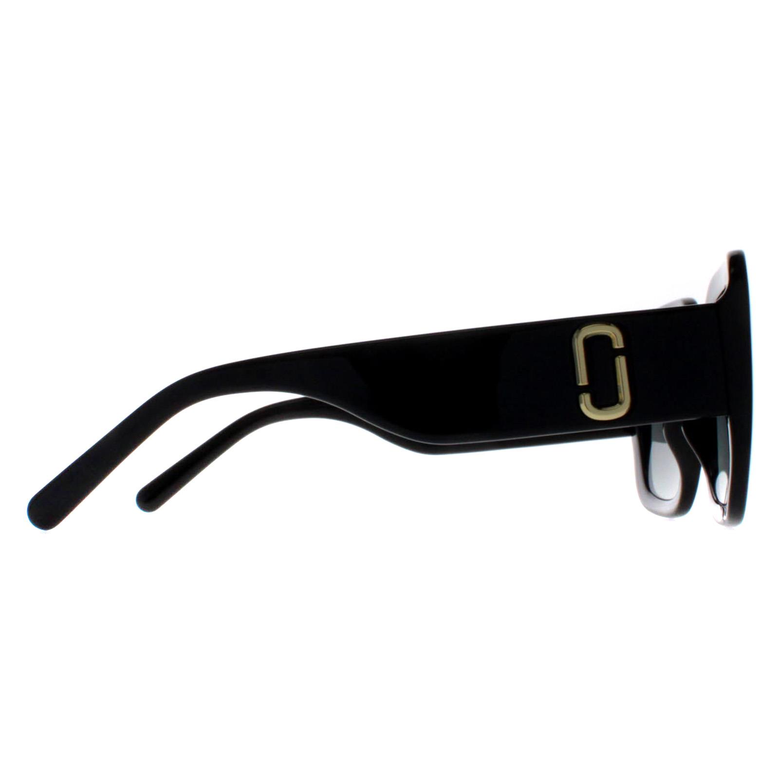 Black Marc Jacobs Black Square Black Grey Gradient MARC 647/S, Image 4 of 4