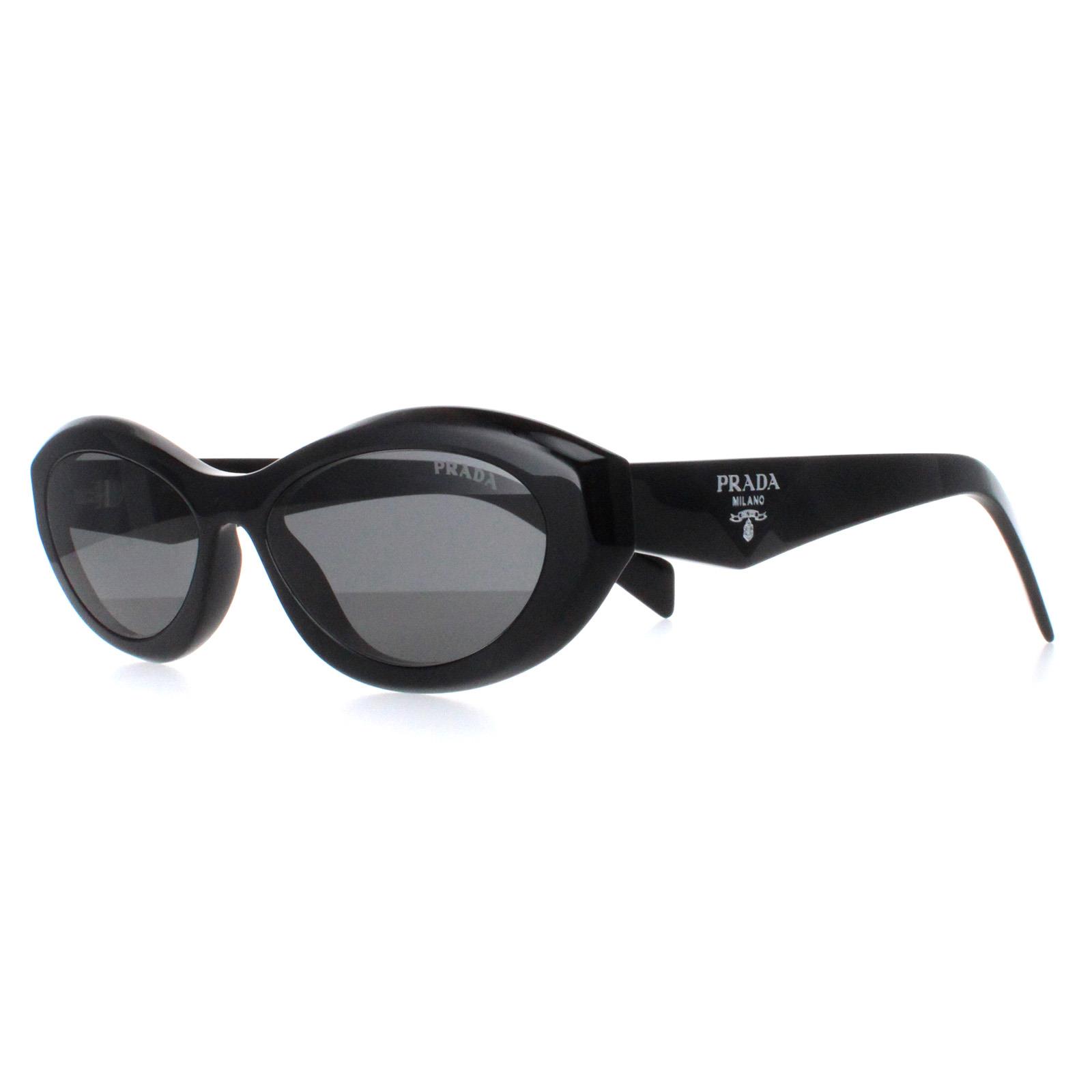 Black Prada Black Oval Black Dark Grey PR26ZS, Image 2 of 4