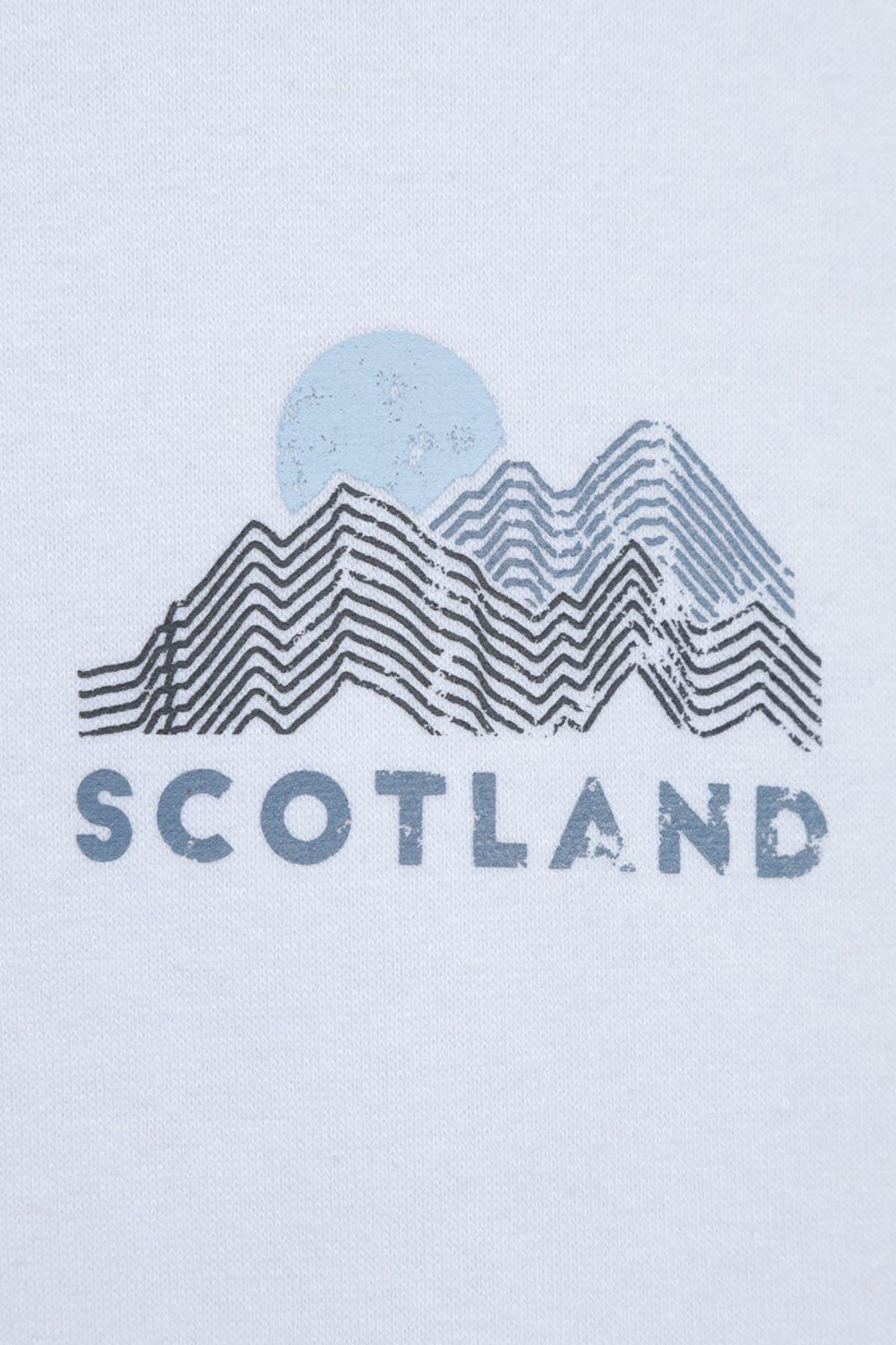 Beige Scotland Graphic Relaxed Fit Hoodie, Image 5 of 5