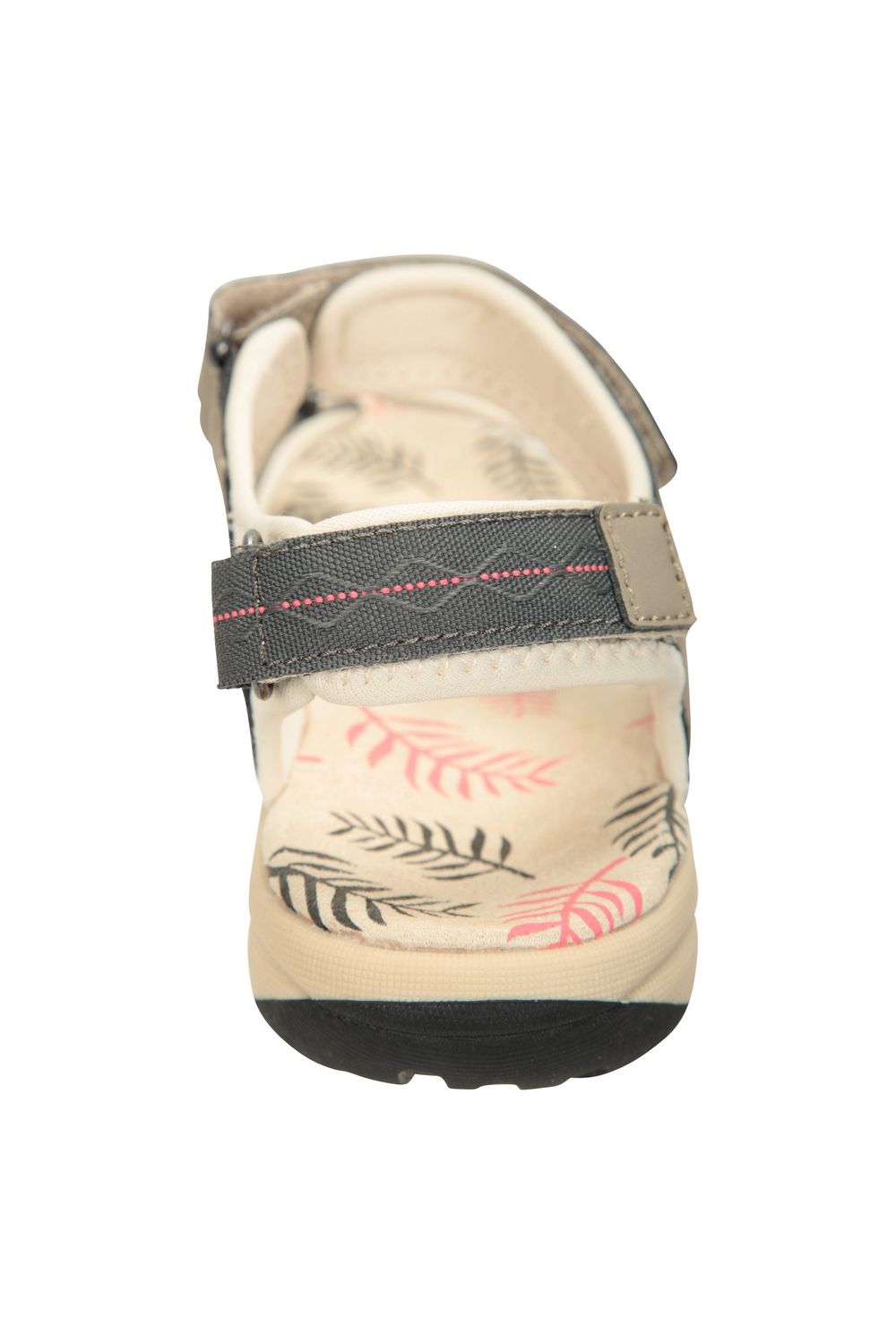 Beige Athens Leaves Sandals, Image 2 of 7