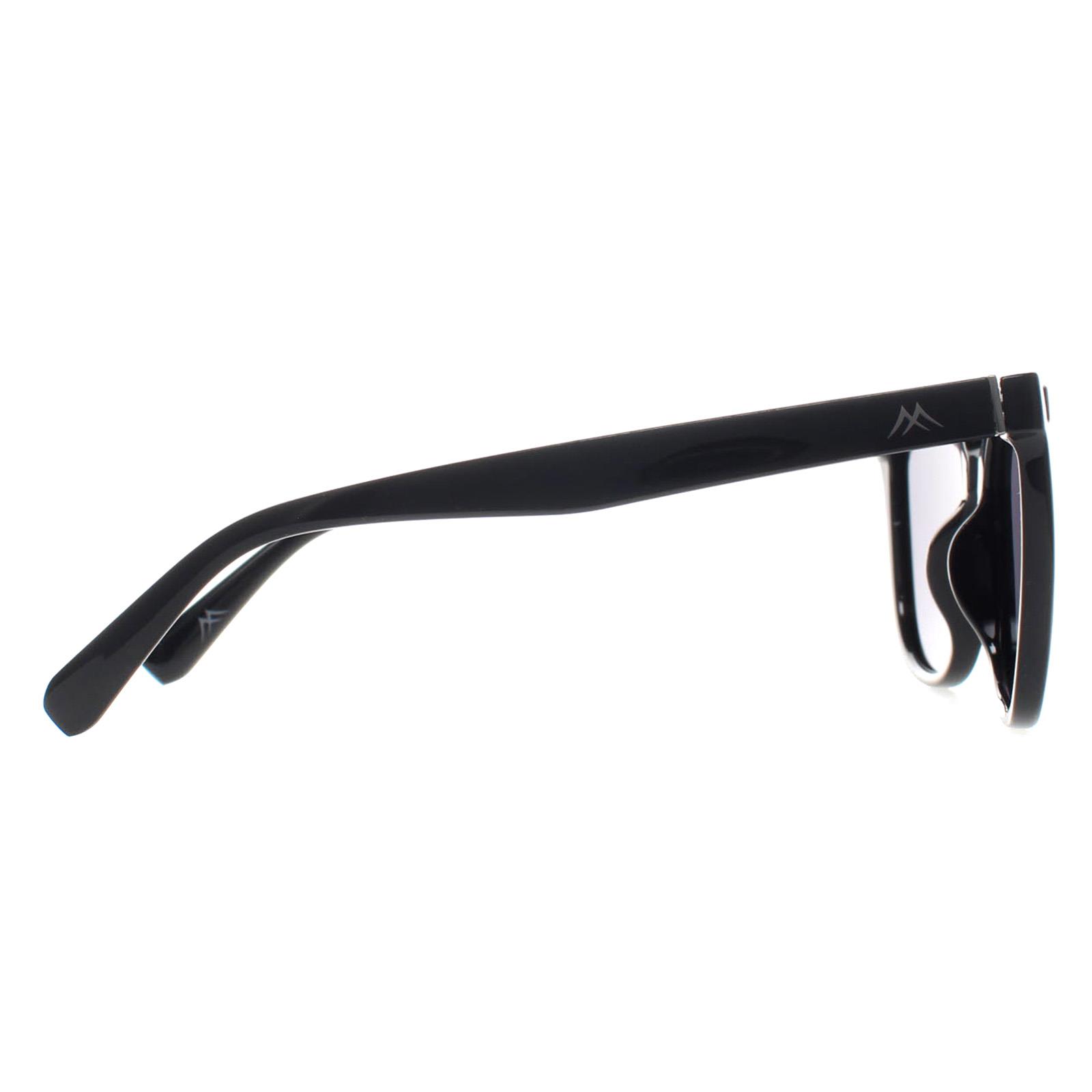 Black Butterfly Shiny Black Smoke Polarized MP190, Image 4 of 4