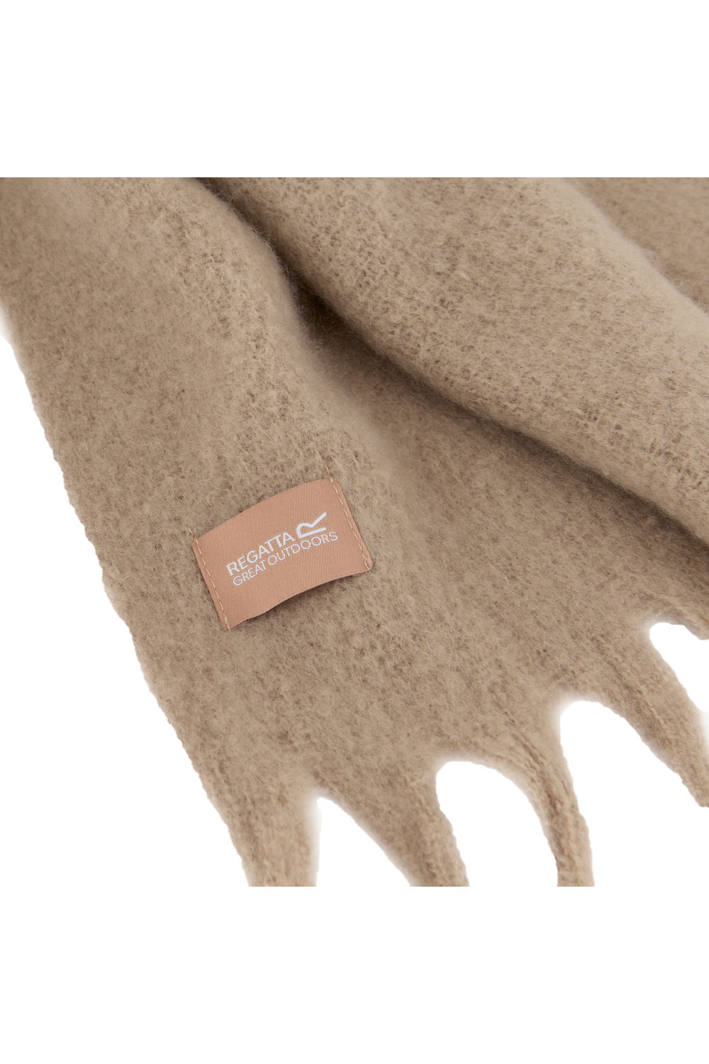 Taupe Aleena Ombre Scarf, Image 2 of 2