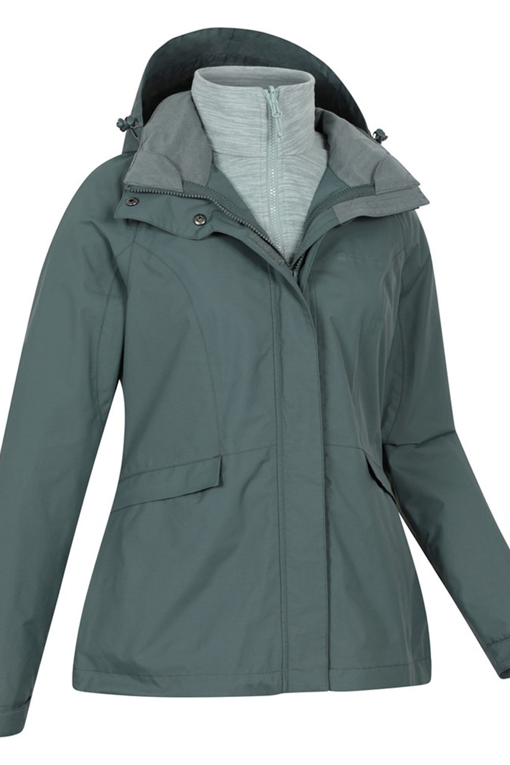 Khaki Thunderstorm II 3 in 1 Waterproof Jacket, Image 4 of 5