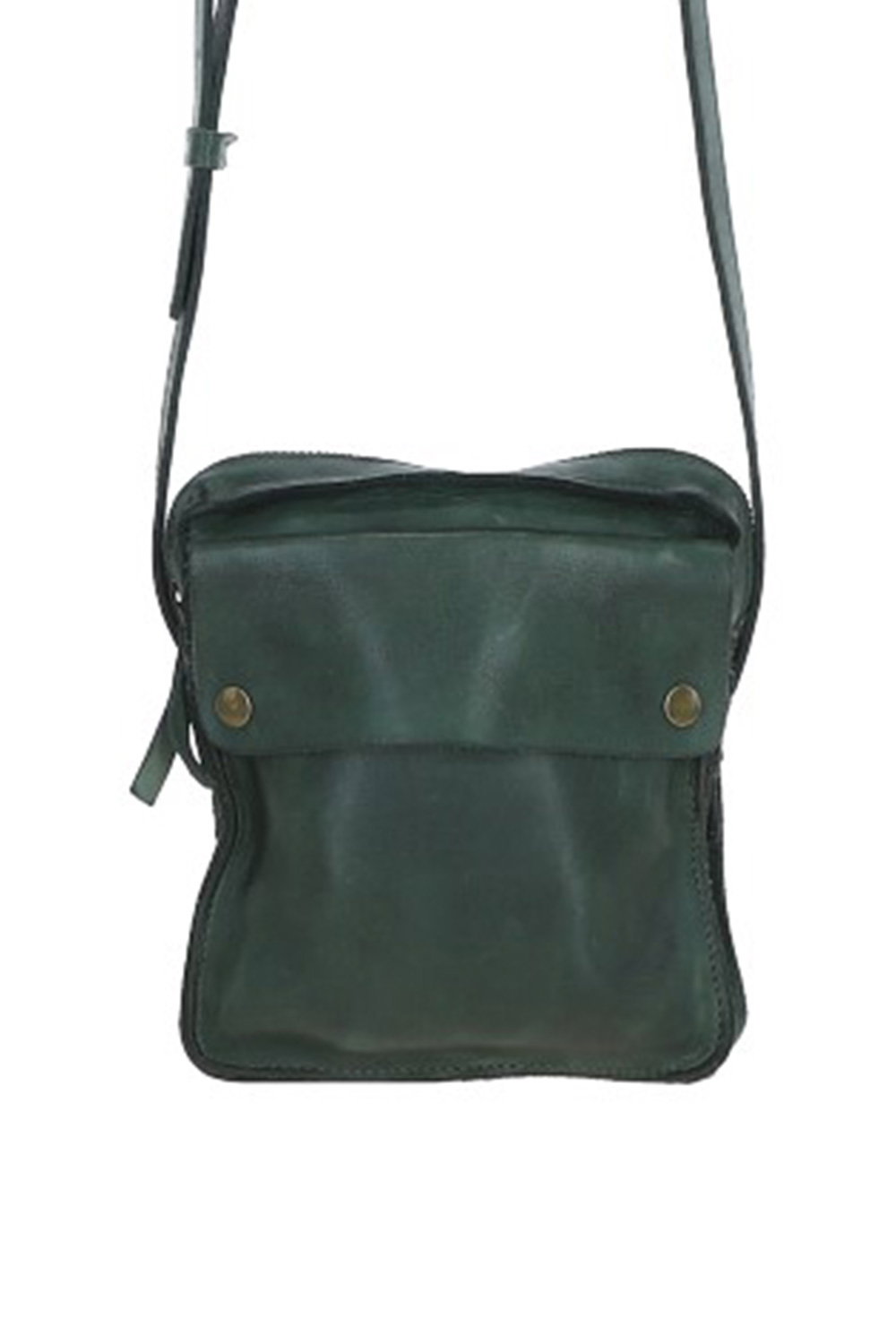 Green Real Leather Cross Body Bag, Image 2 of 6
