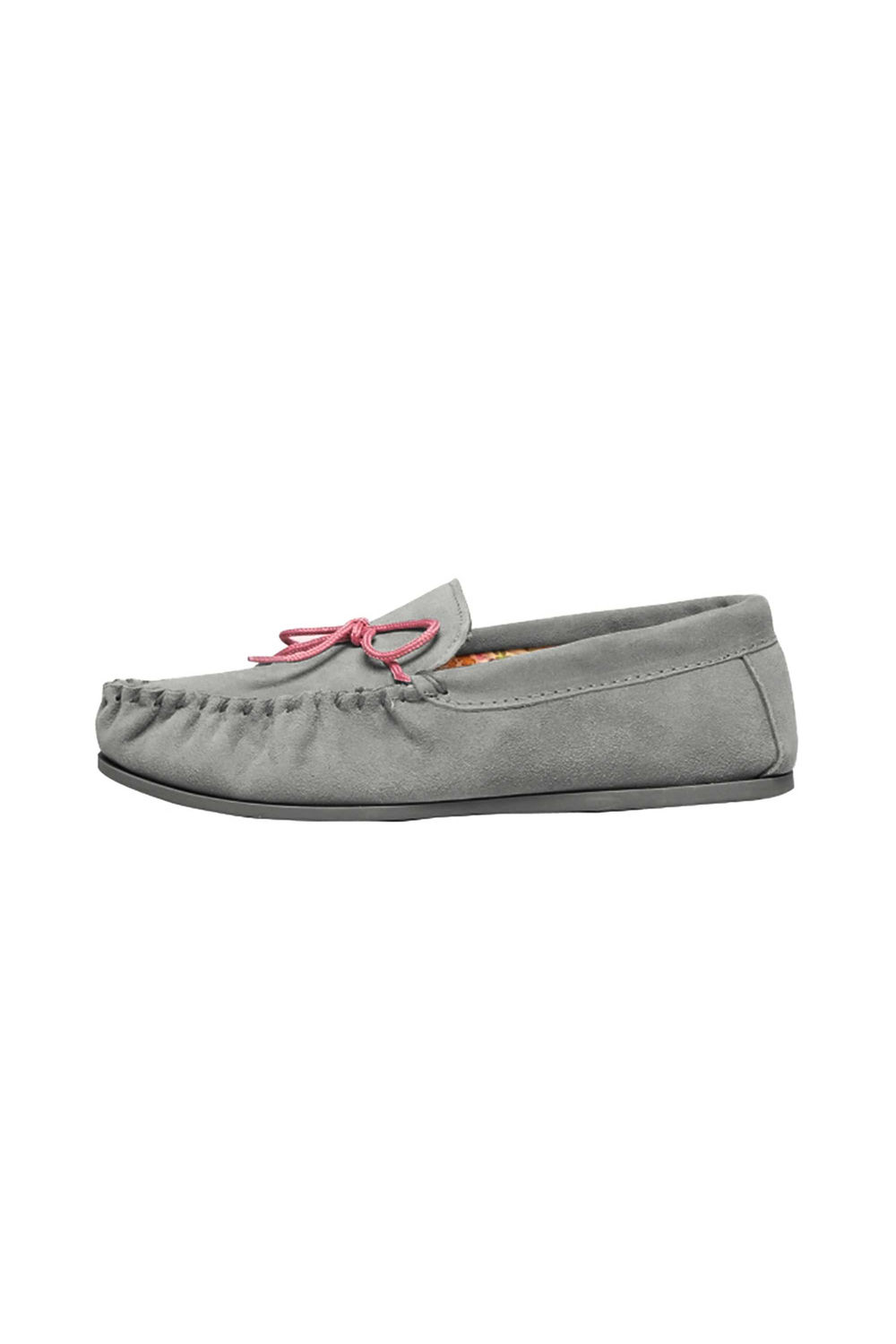 Grey Lily Slip On Slippers, Image 2 of 3