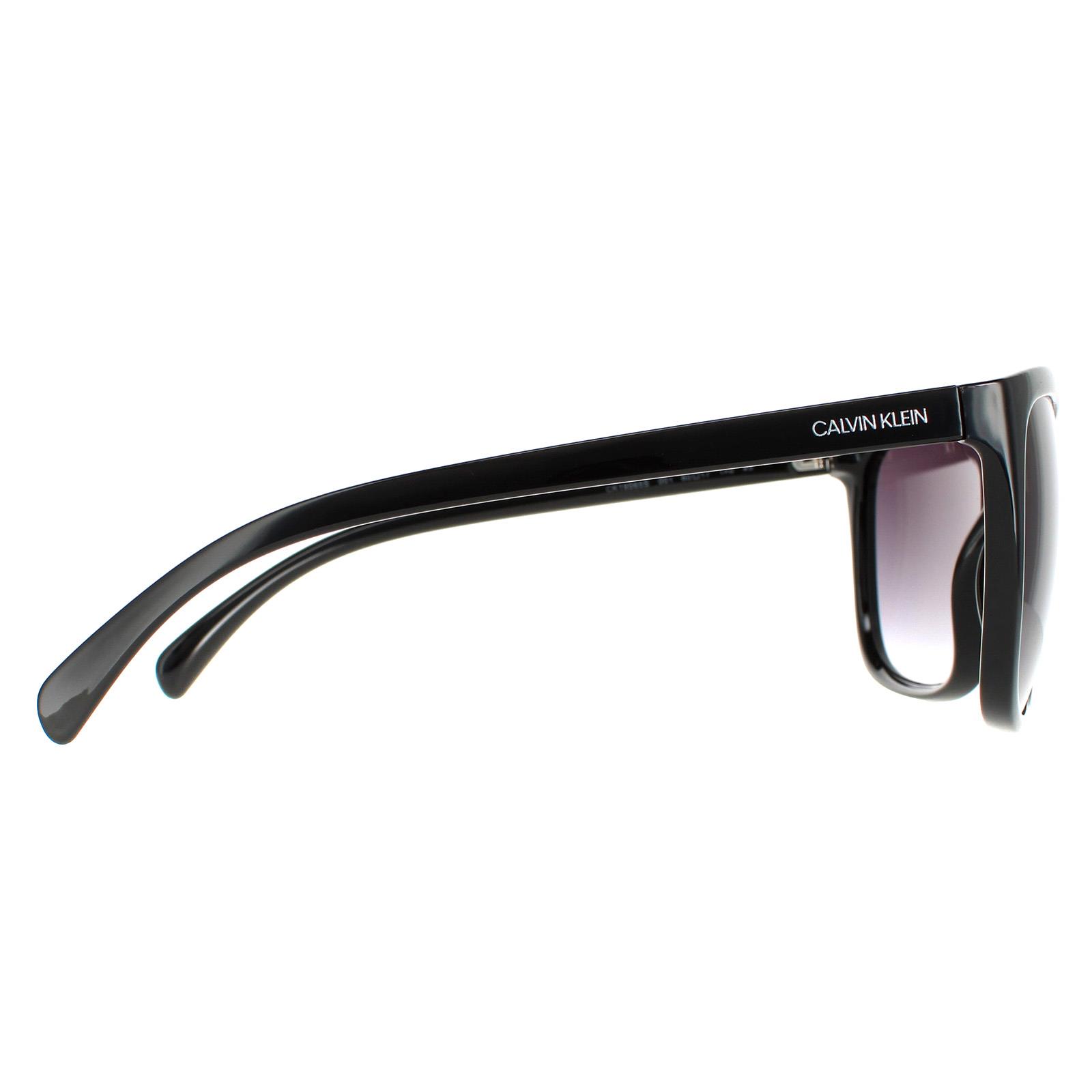 Black Calvin Klein Black Cat Eye Black Grey Gradient CK19565S, Image 4 of 4