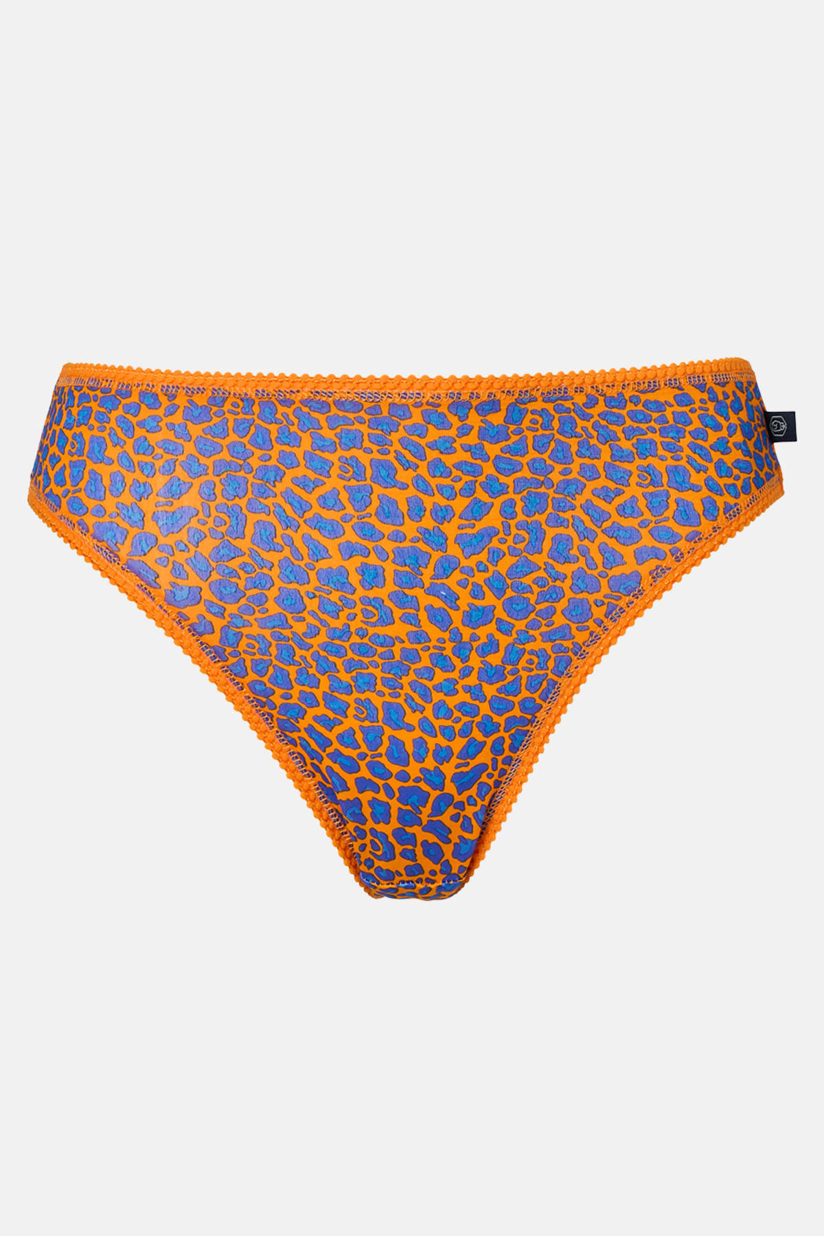 Multi British Boxers Multi Pack of Four "Wild Cat" Bamboo High Leg Knickers, Image 4 of 7