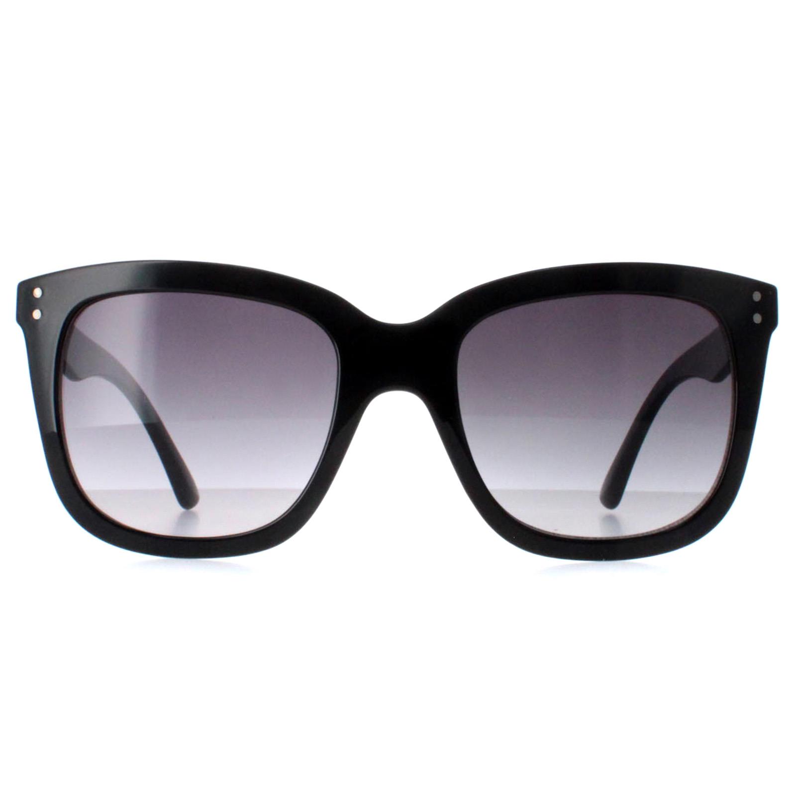 Black Calvin Klein Black Square Shiny Black Grey Gradient CK22550S, Image 1 of 4
