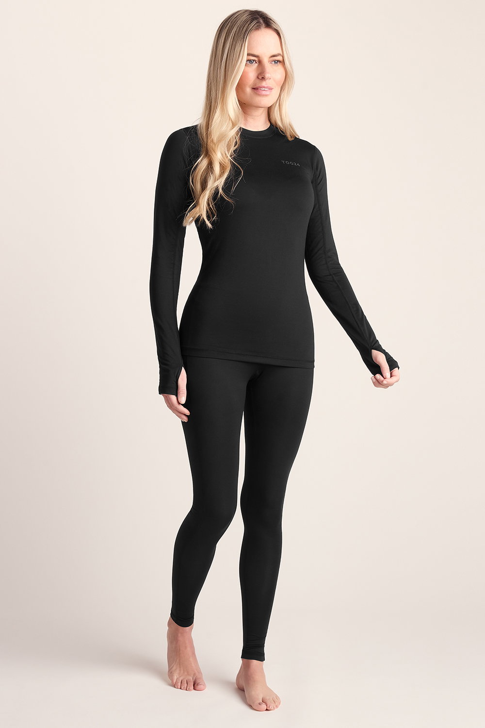 Black Snowdon Thermal Base Layer Legging, Image 4 of 5