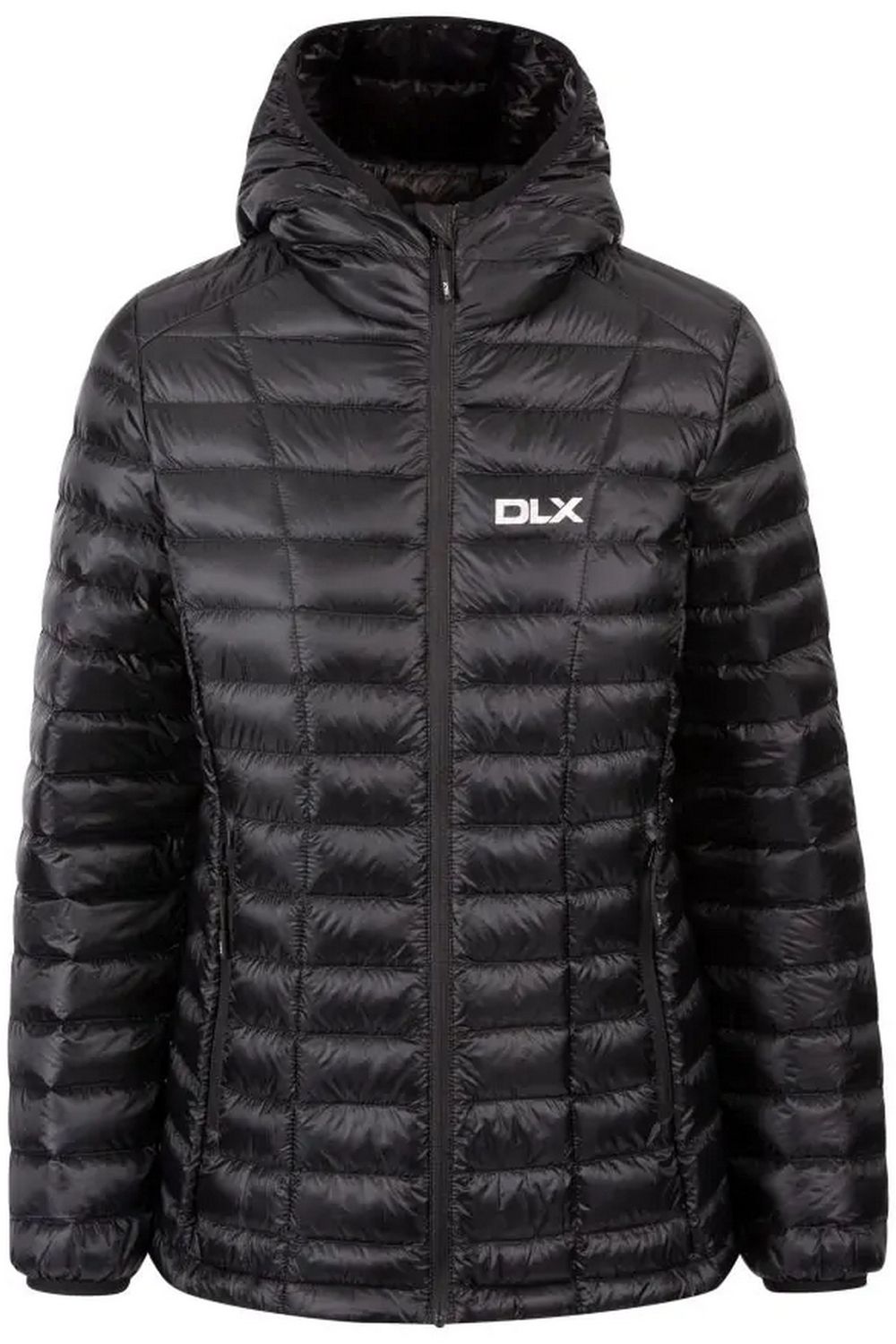 Black Trespass Black Galina Padded Jacket, Image 1 of 5