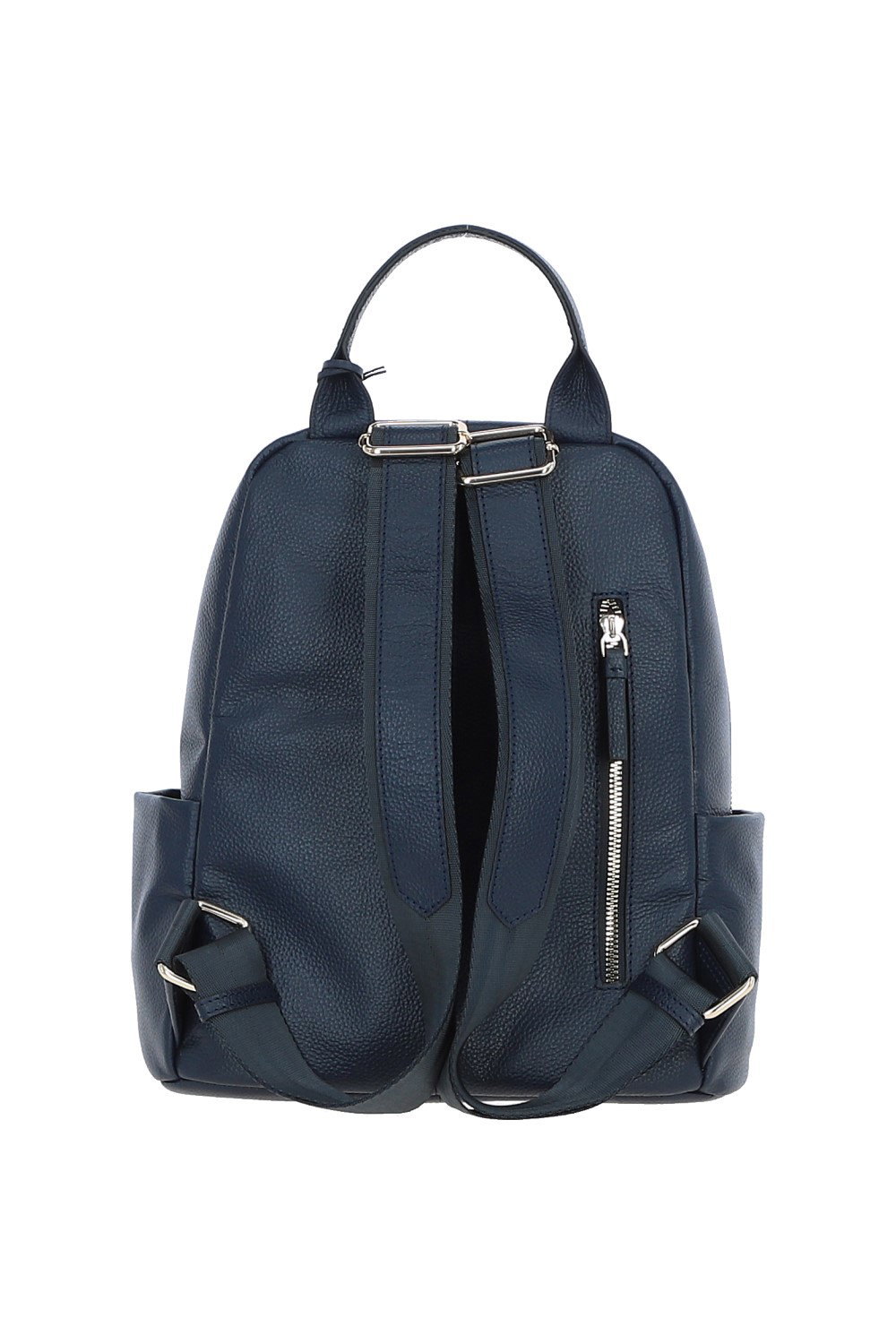 Navy 'Lusso Legato' Real Leather Backpack, Image 3 of 4